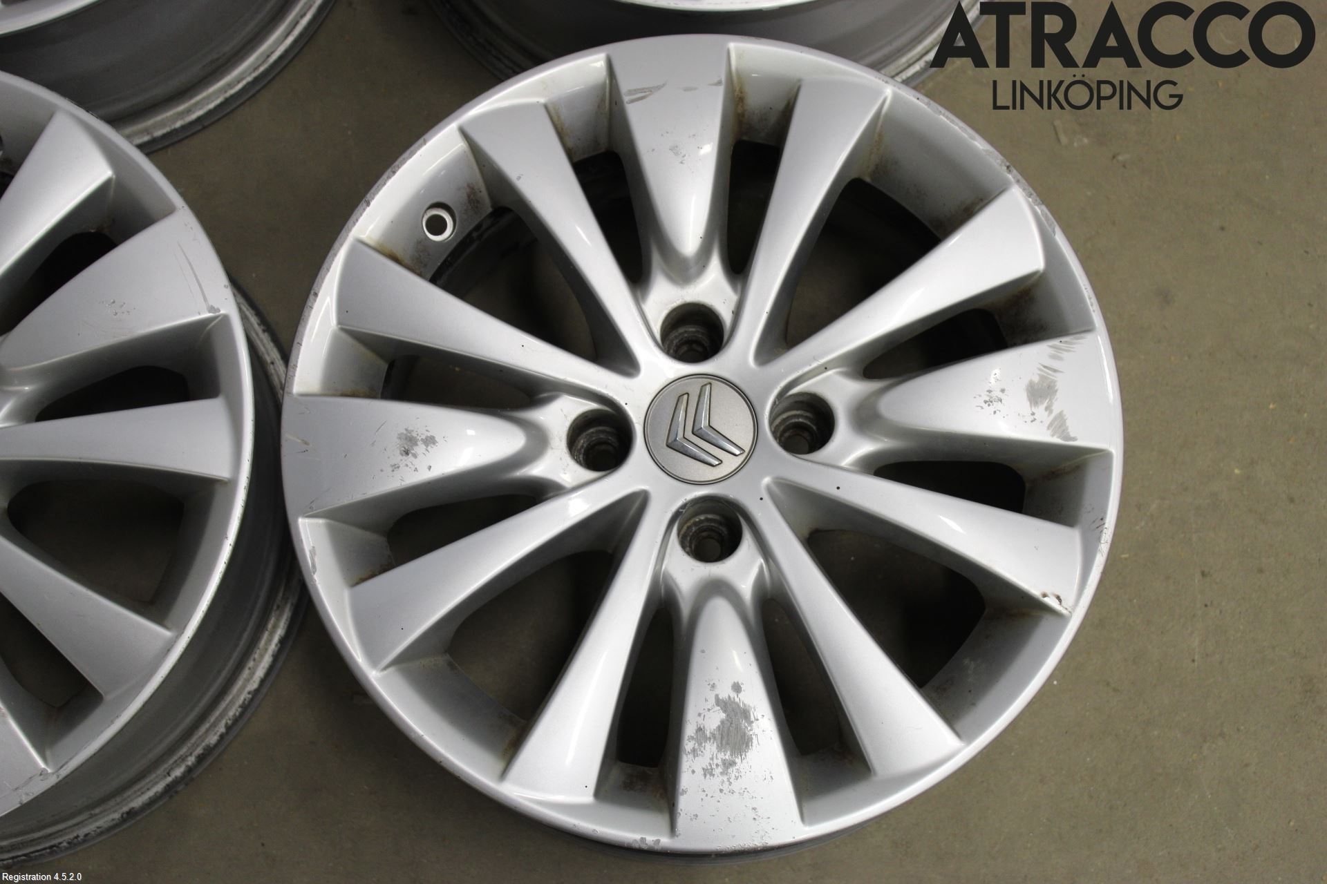 Citroen C4 GRAND PICASSO 07-13 Fälgsats Aluminium