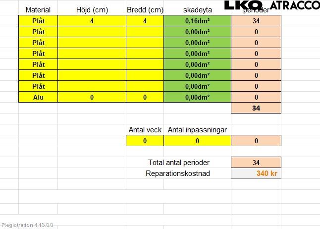 Audi A3/S3 05-13 Dörr Bak Vänster