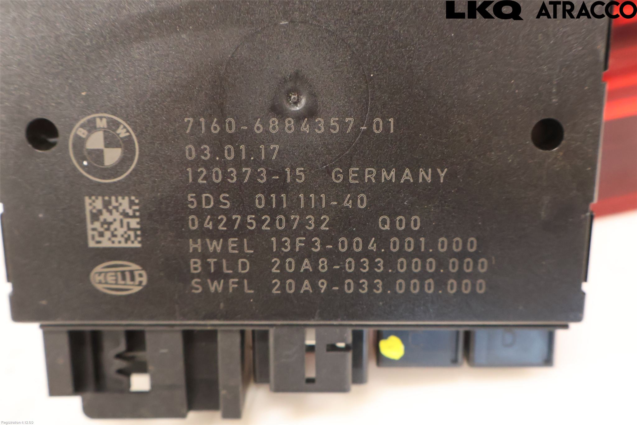 BMW 5 F10/F11/F18 09-17 Styrenhet Dragkrok