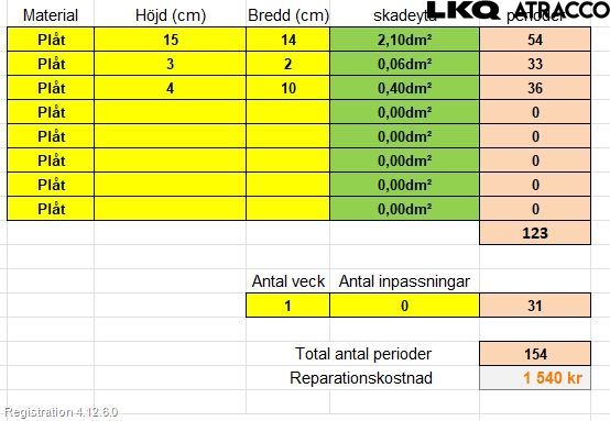 Audi A4 12-15 Dörr Fram Höger