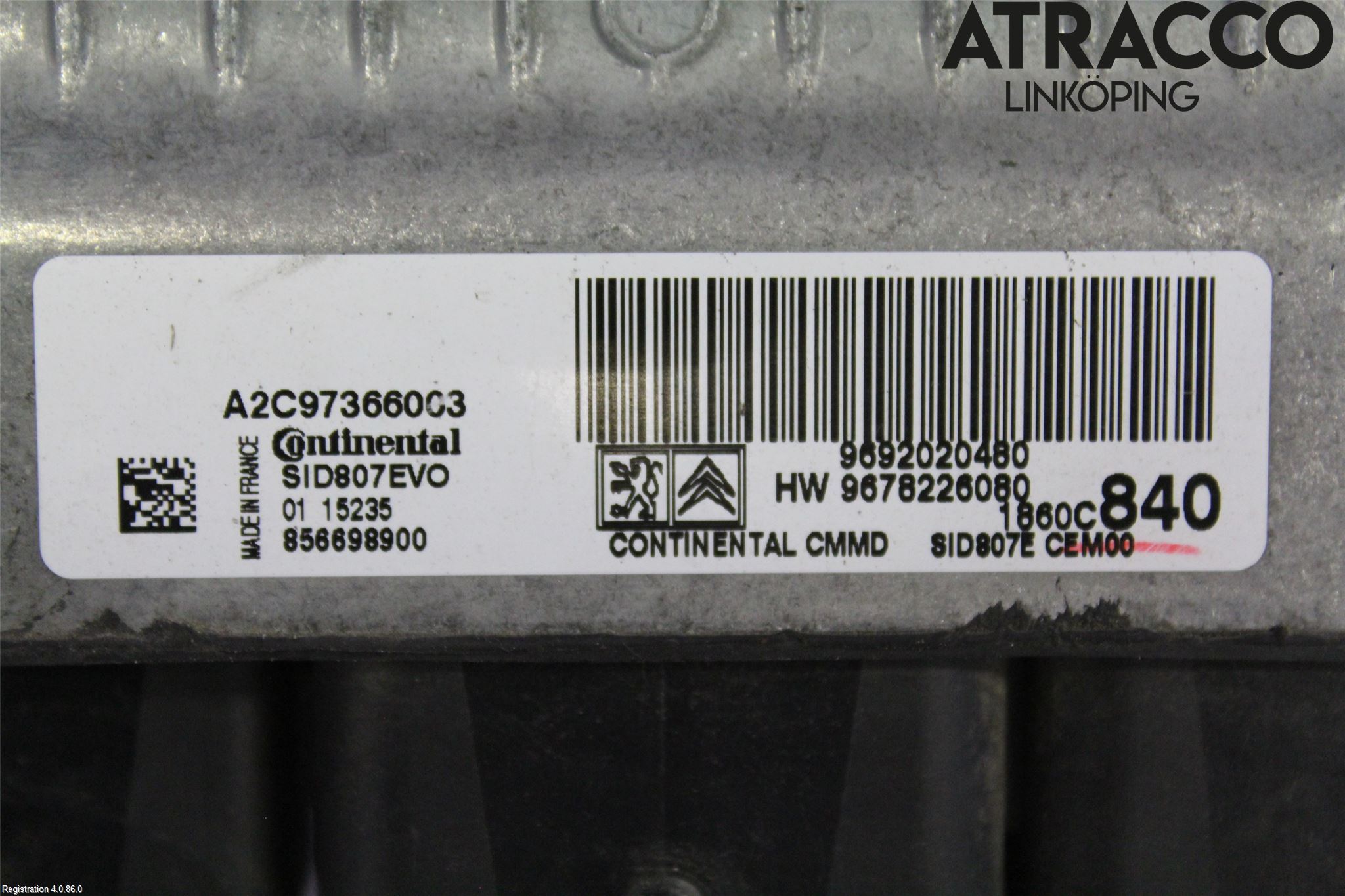 Peugeot 4008 Styrenhet Inspump Diesel