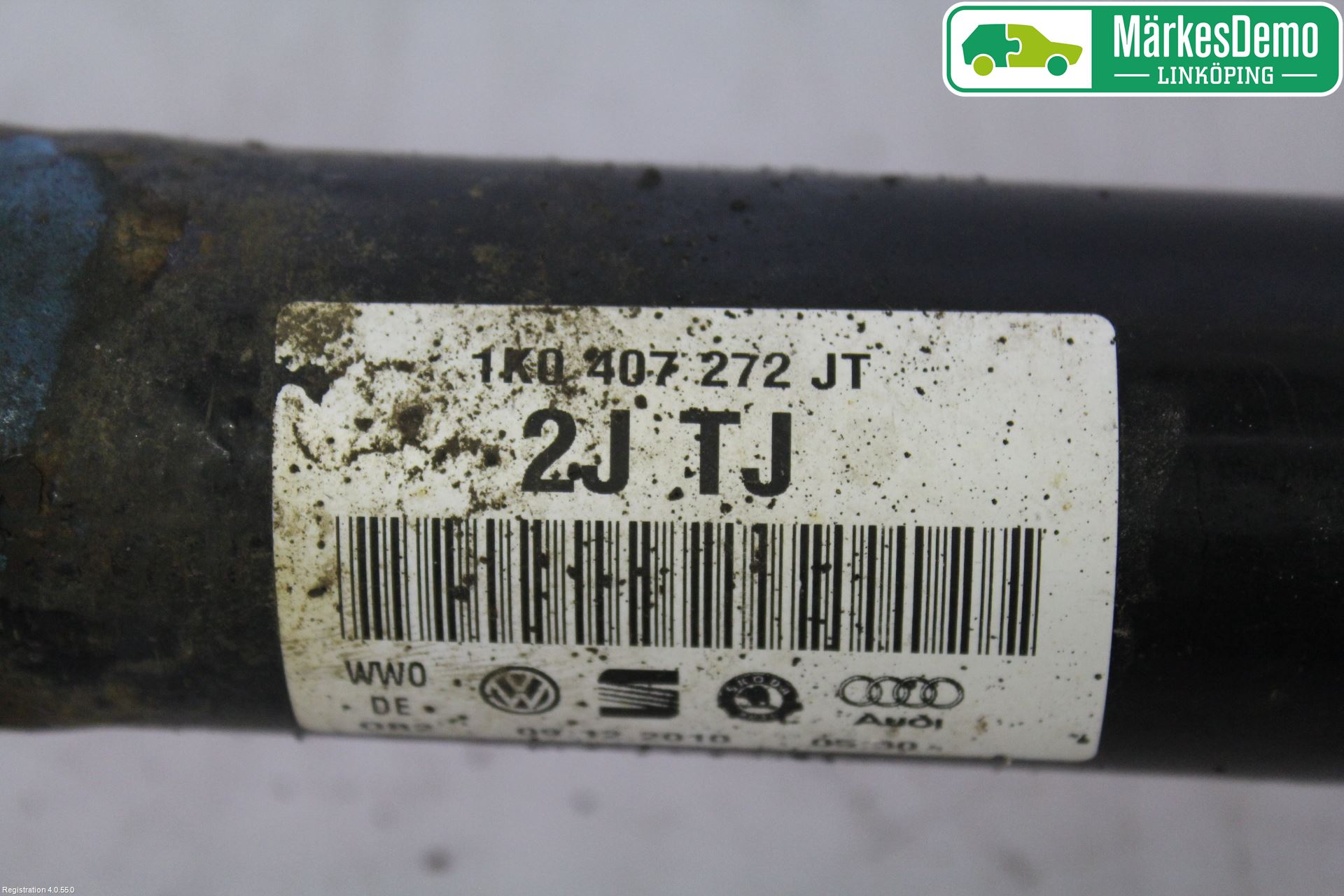 Volkswagen VW GOLF VI 09-13 Drivaxel Fram Höger