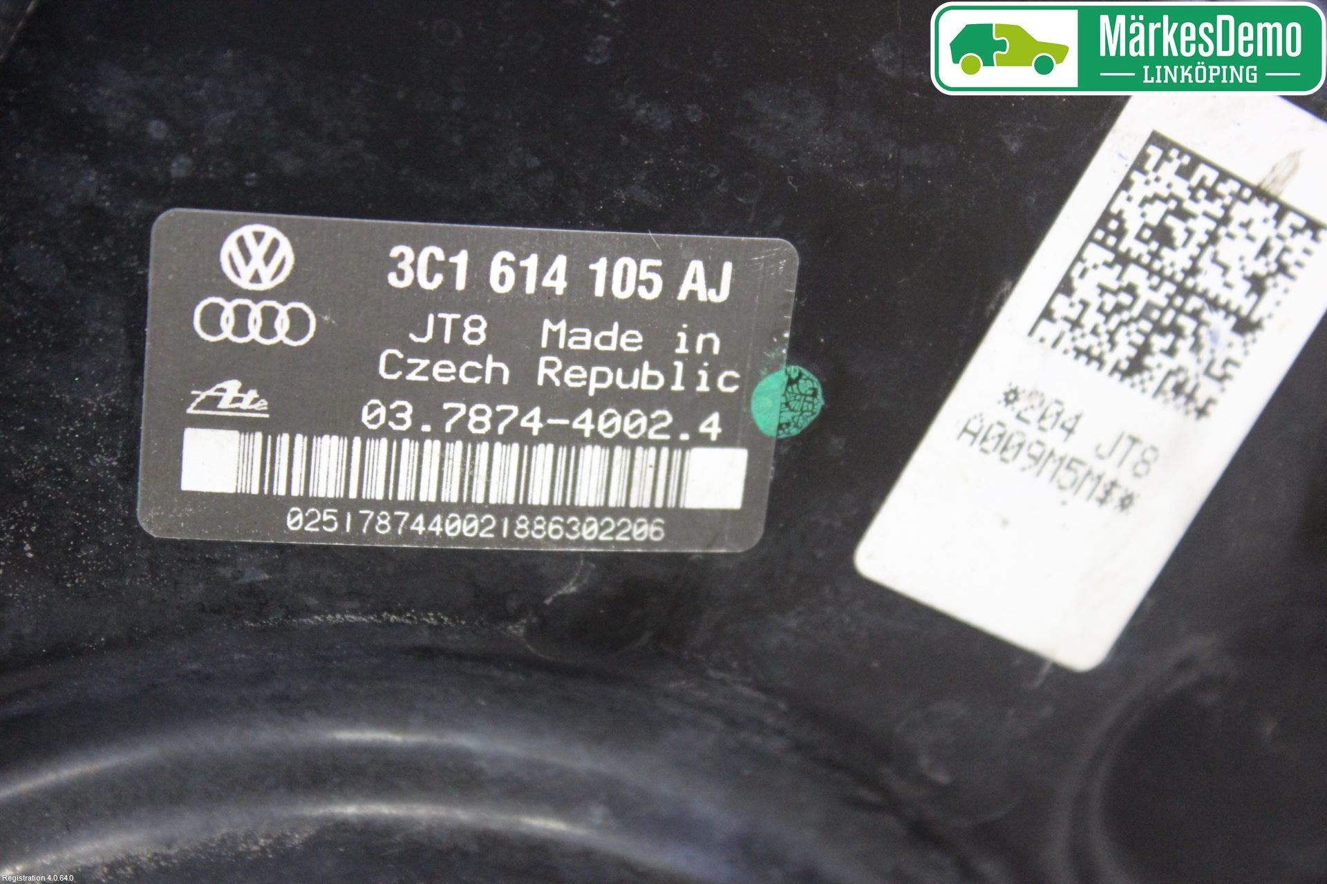 Volkswagen VW PASSAT 05-11 Bromsservo