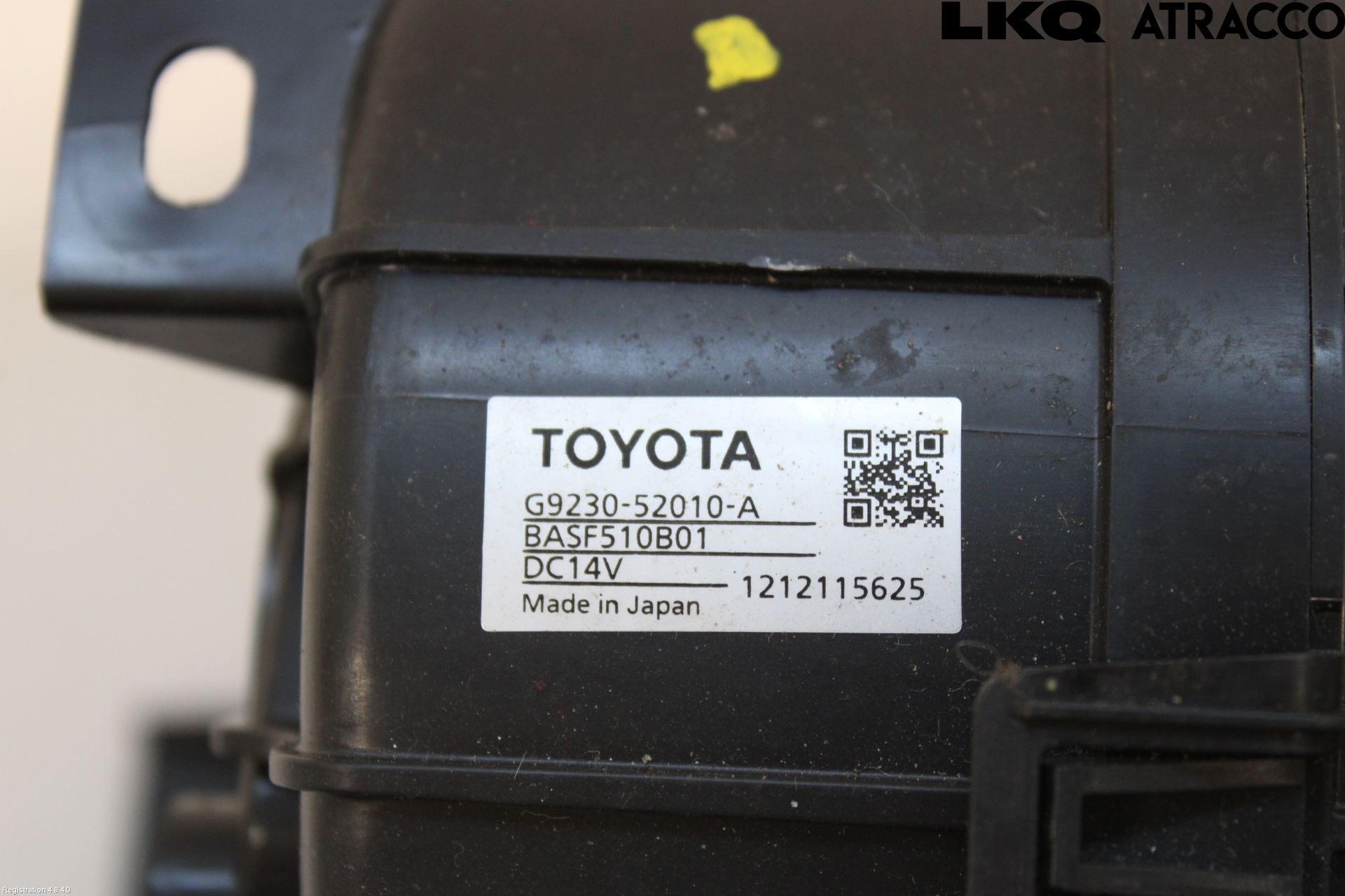 Toyota YARIS XP130 12-14 Kylfläkt El