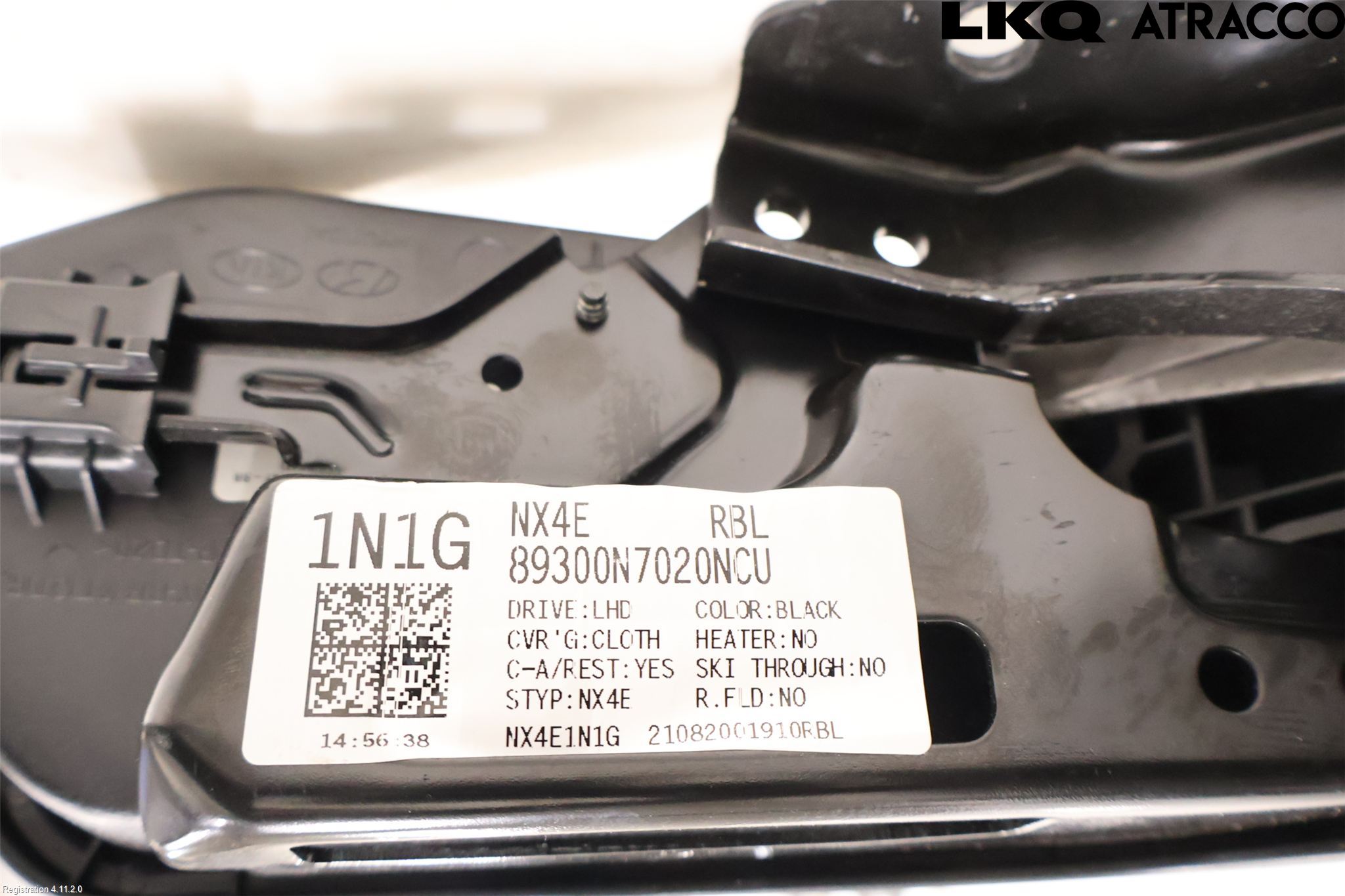 Hyundai TUCSON 05- Inredning Ryggdyna Bak