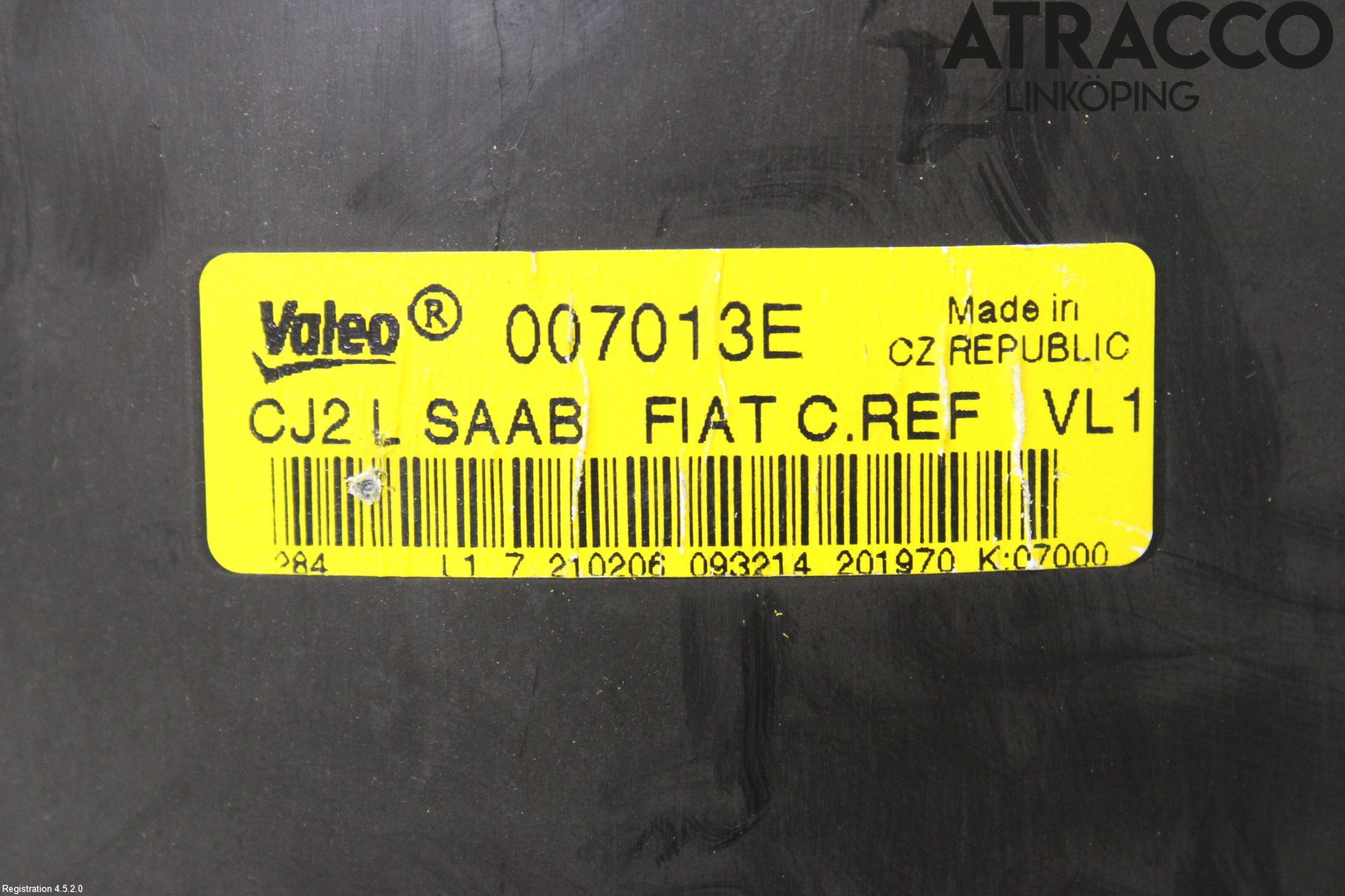 Saab 9-3 VER 2 Värmefläkt