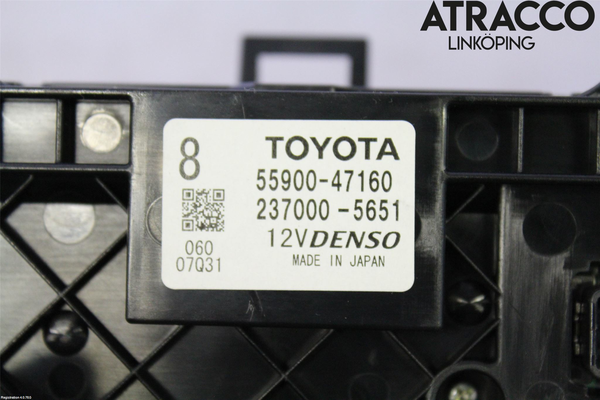 Toyota PRIUS+ ZVW40 12-20 Ac Styrenhet Ac Manöveren