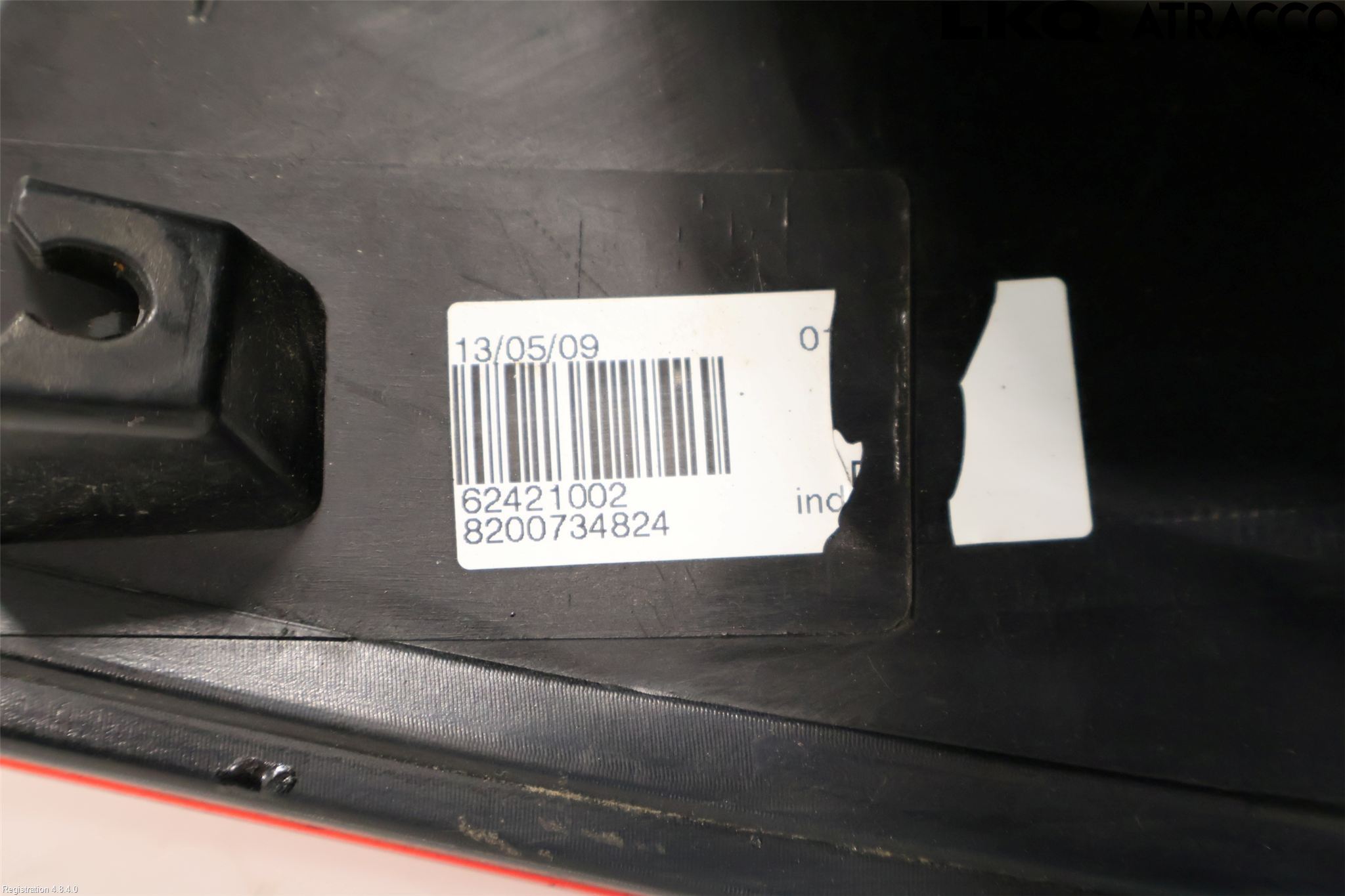 Dacia SANDERO 09-13 Bakljus Höger