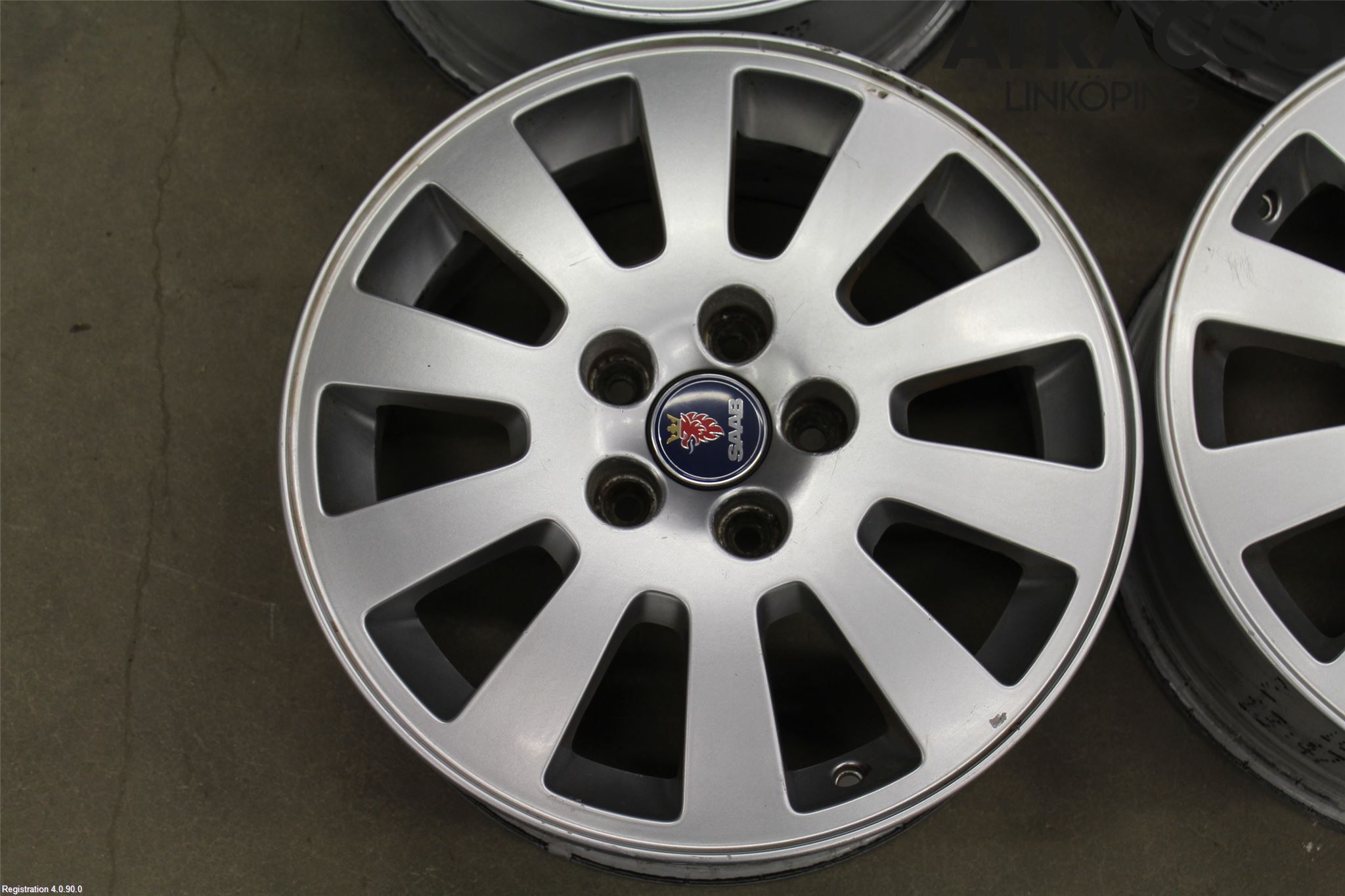 Saab 9-5 -05 Fälgsats Aluminium