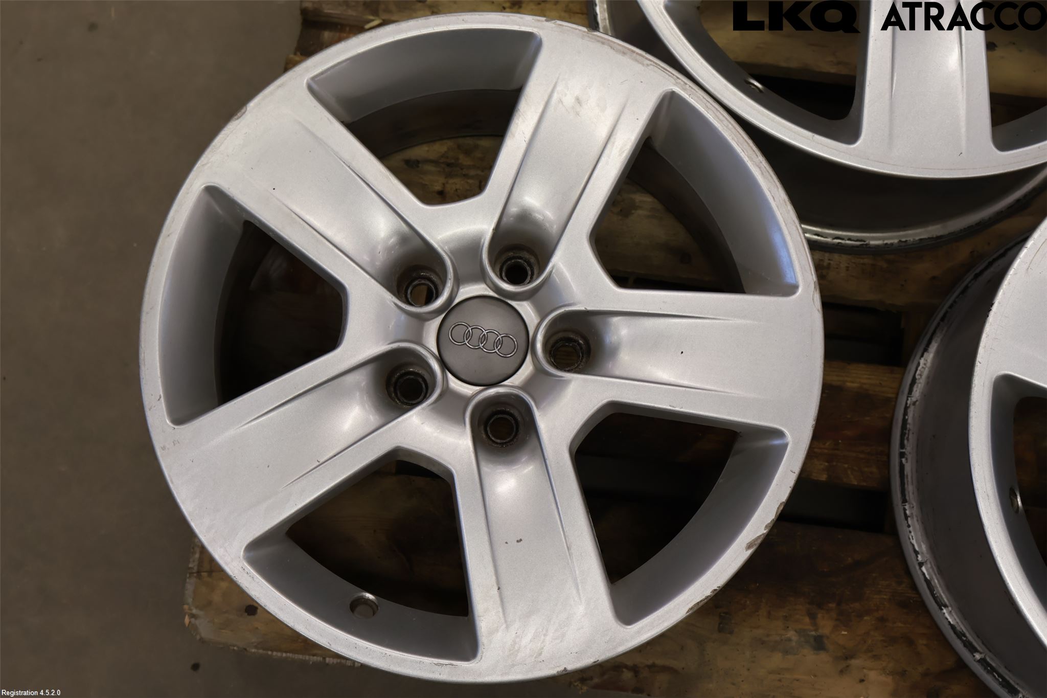 Audi A4/S4 05-07 Fälgsats Aluminium