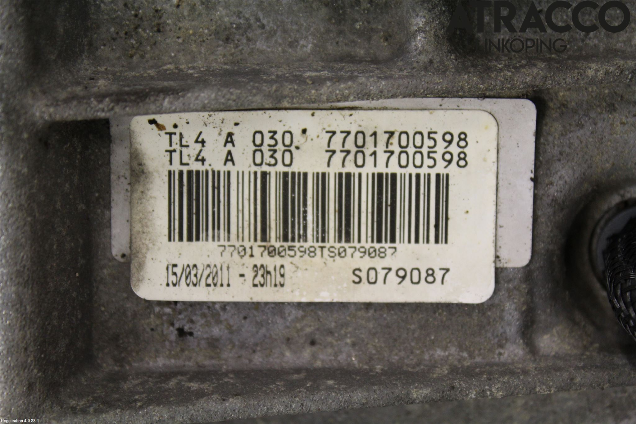 Renault MEGANE III 09-15 Växellåda Man 6 Vxl