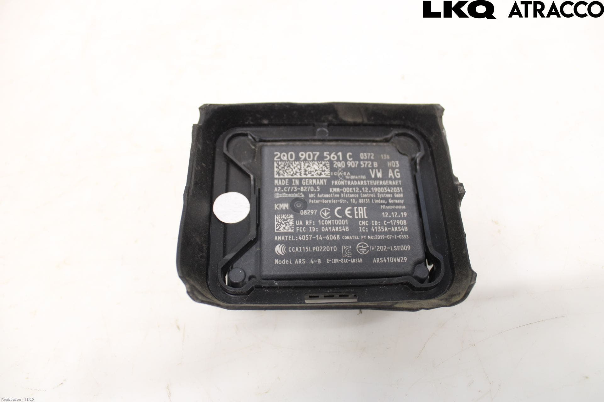 Volkswagen VW TRANSP/CARAVELLE (T6) 16-22 Sensor Aktivt Kollisionsskydd