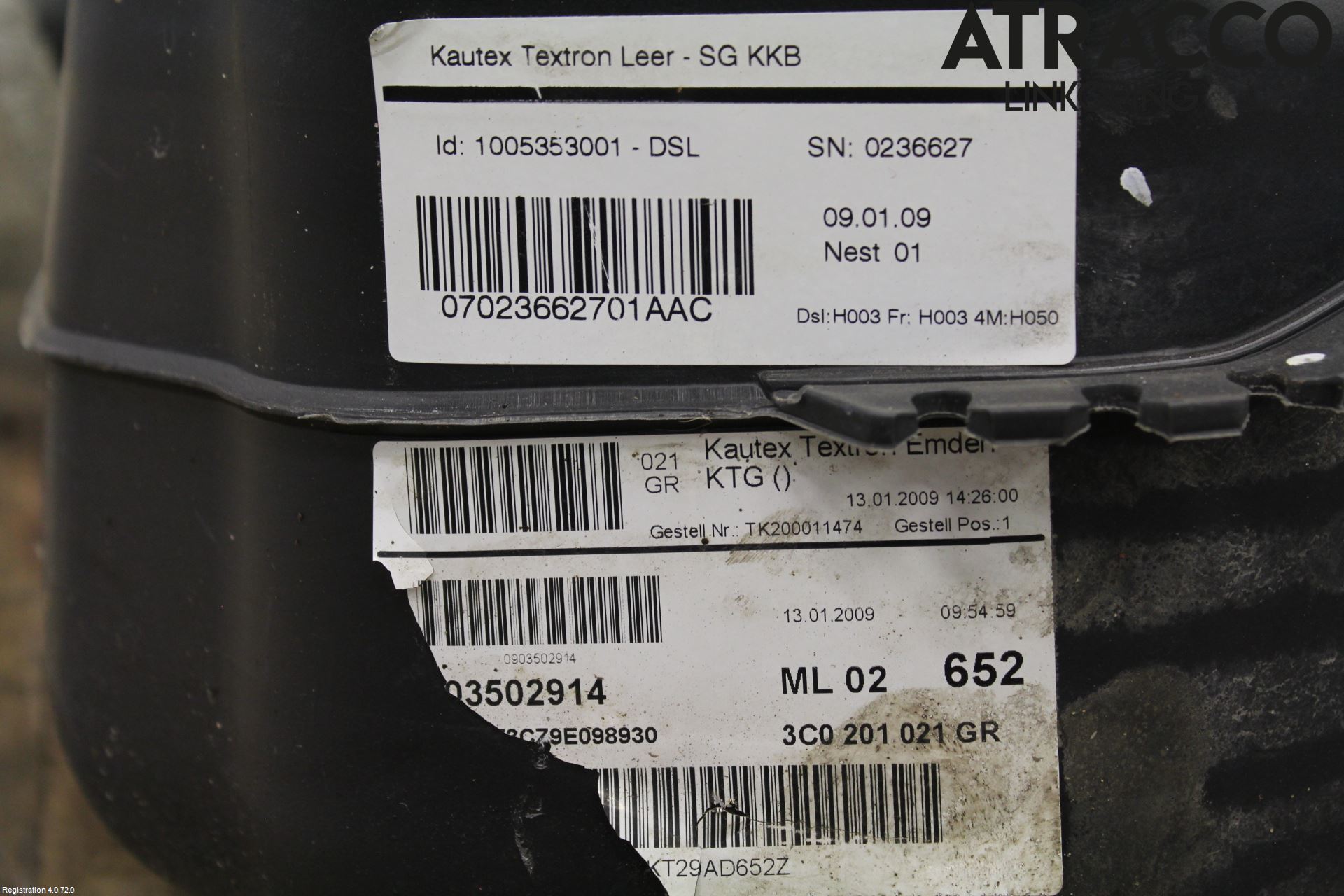 Volkswagen VW PASSAT 05-11 Bränsletank Diesel