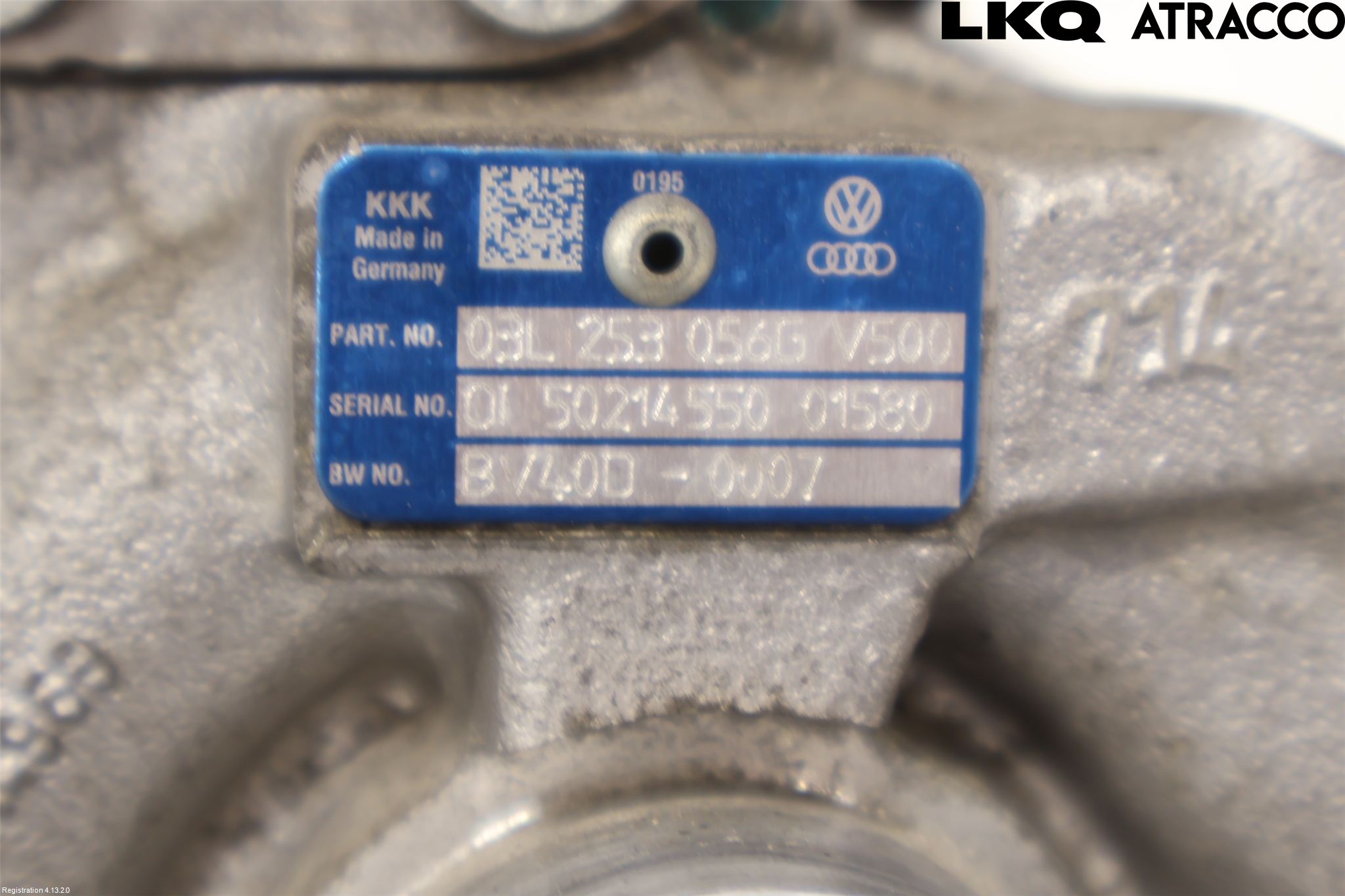 Volkswagen VW SHARAN 11- Turboaggregat