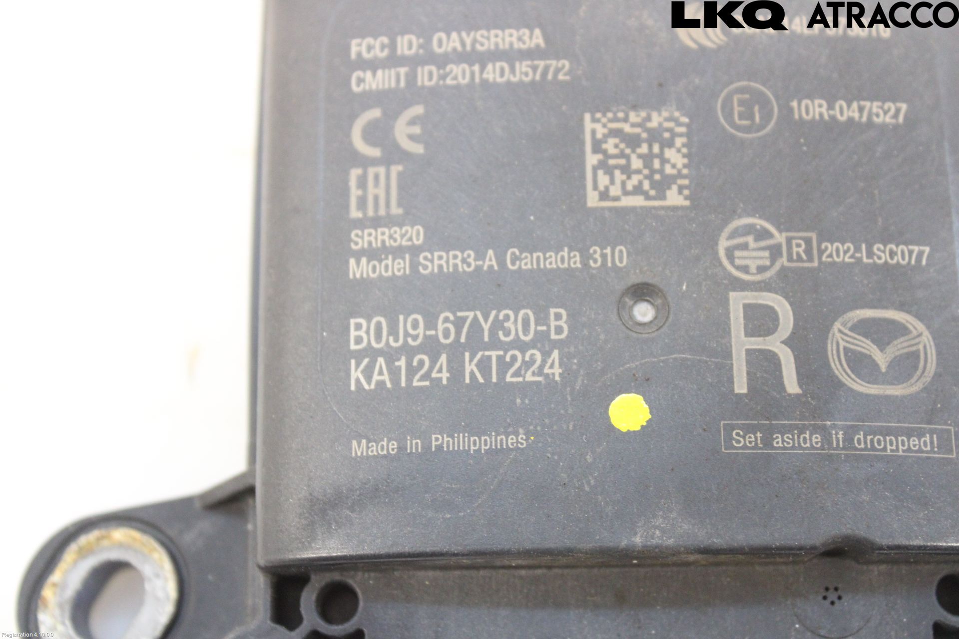 Mazda CX-3 Sensor Aktivt Kollisionsskydd