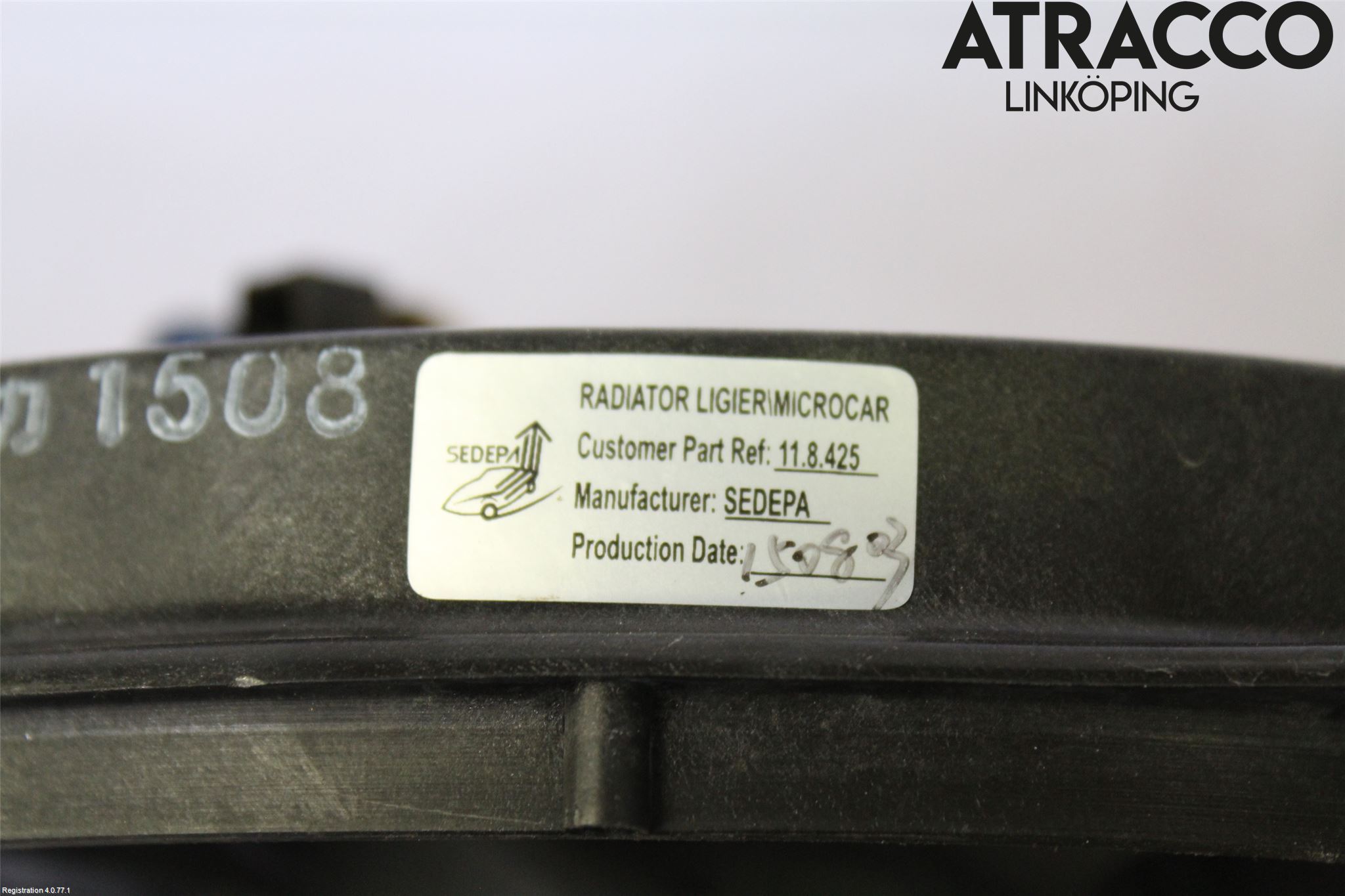 Mopedbil Microcar MICROCAR M. GO Kylfläkt El