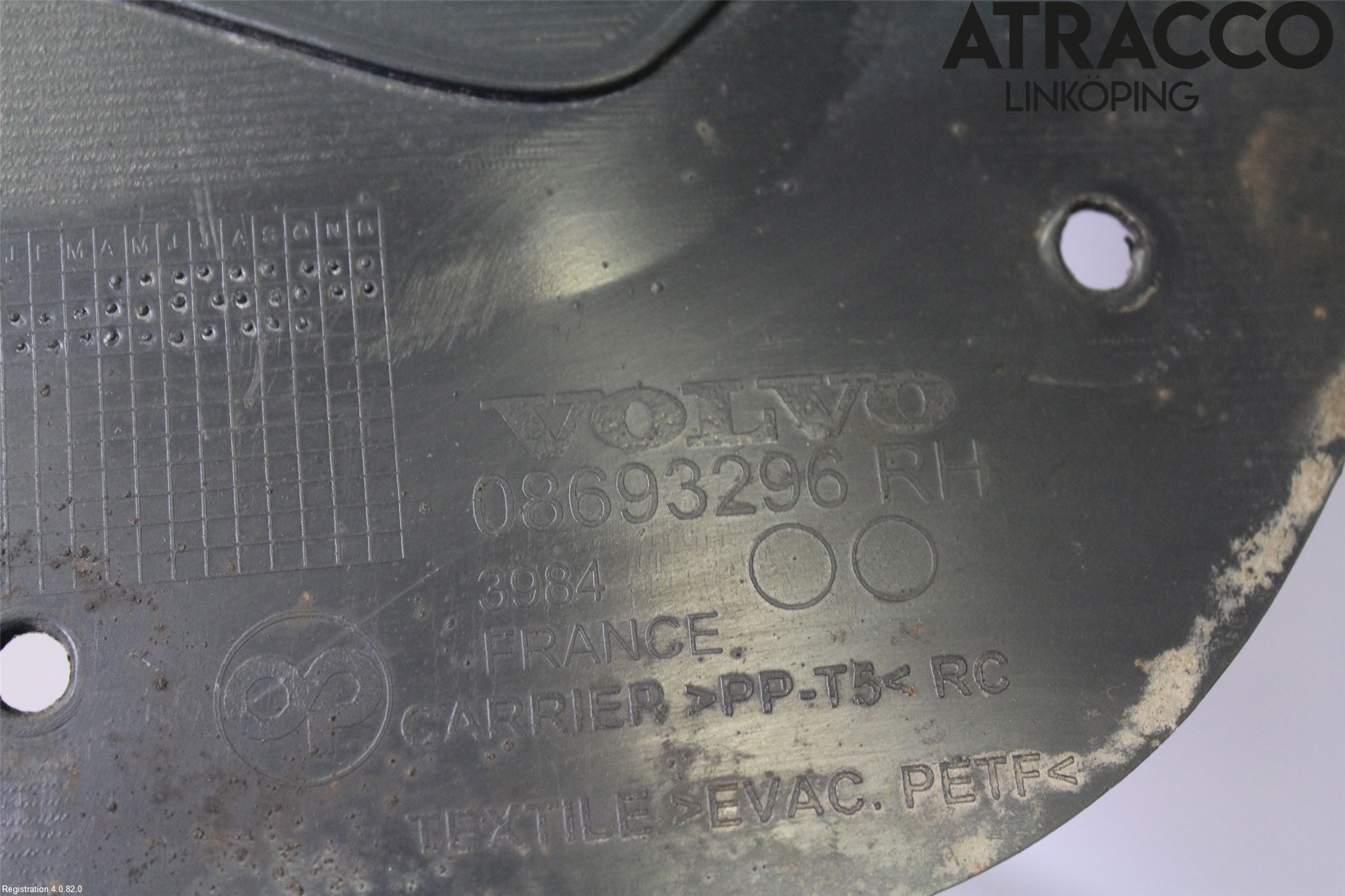 Volvo S60 05-10 Skärm Inner