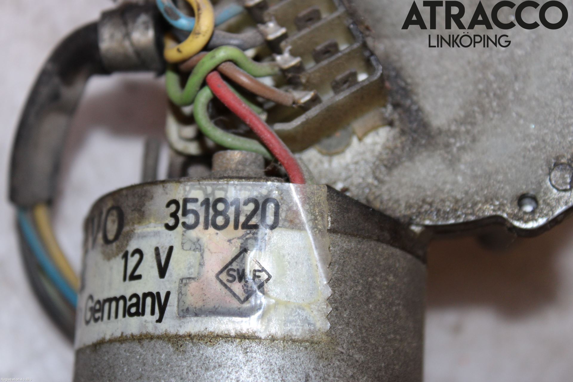 Volvo 940 91-98 Torkarmotor Vindruta