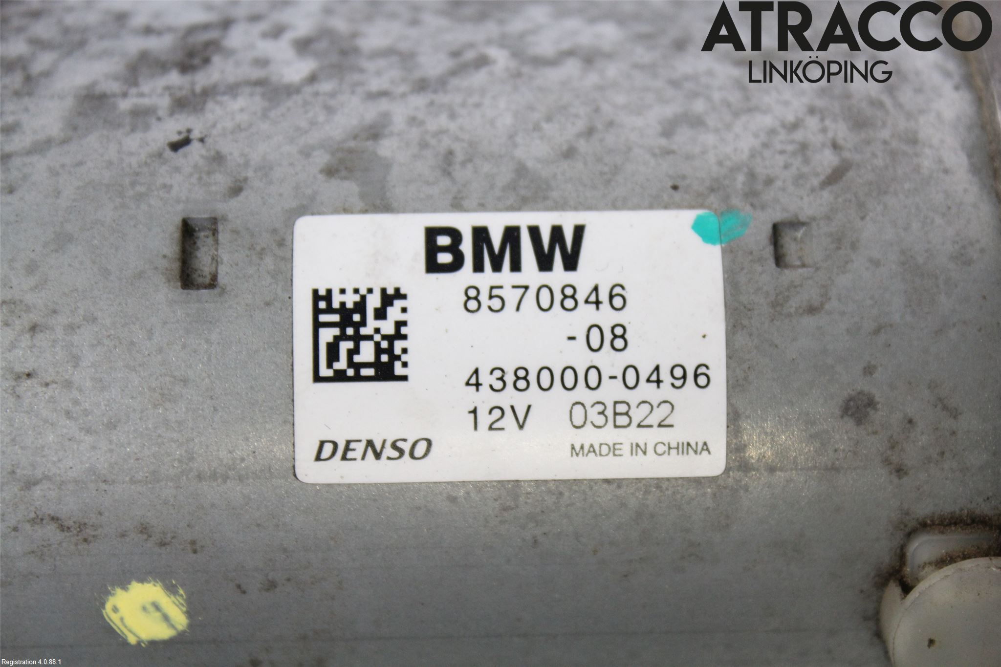 BMW 3 F30/F31/F80 12-19 Startmotor Diesel