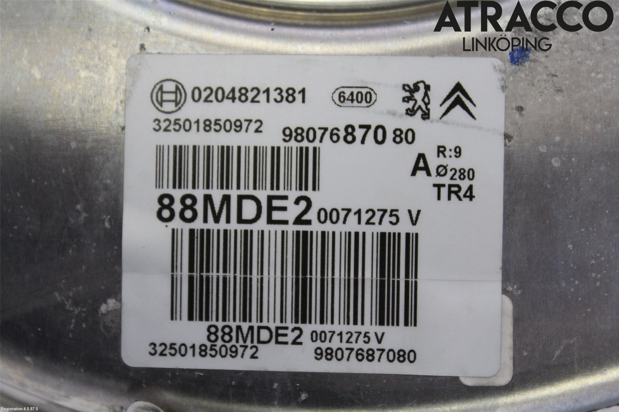 Peugeot 5008 17-24 Bromsservo