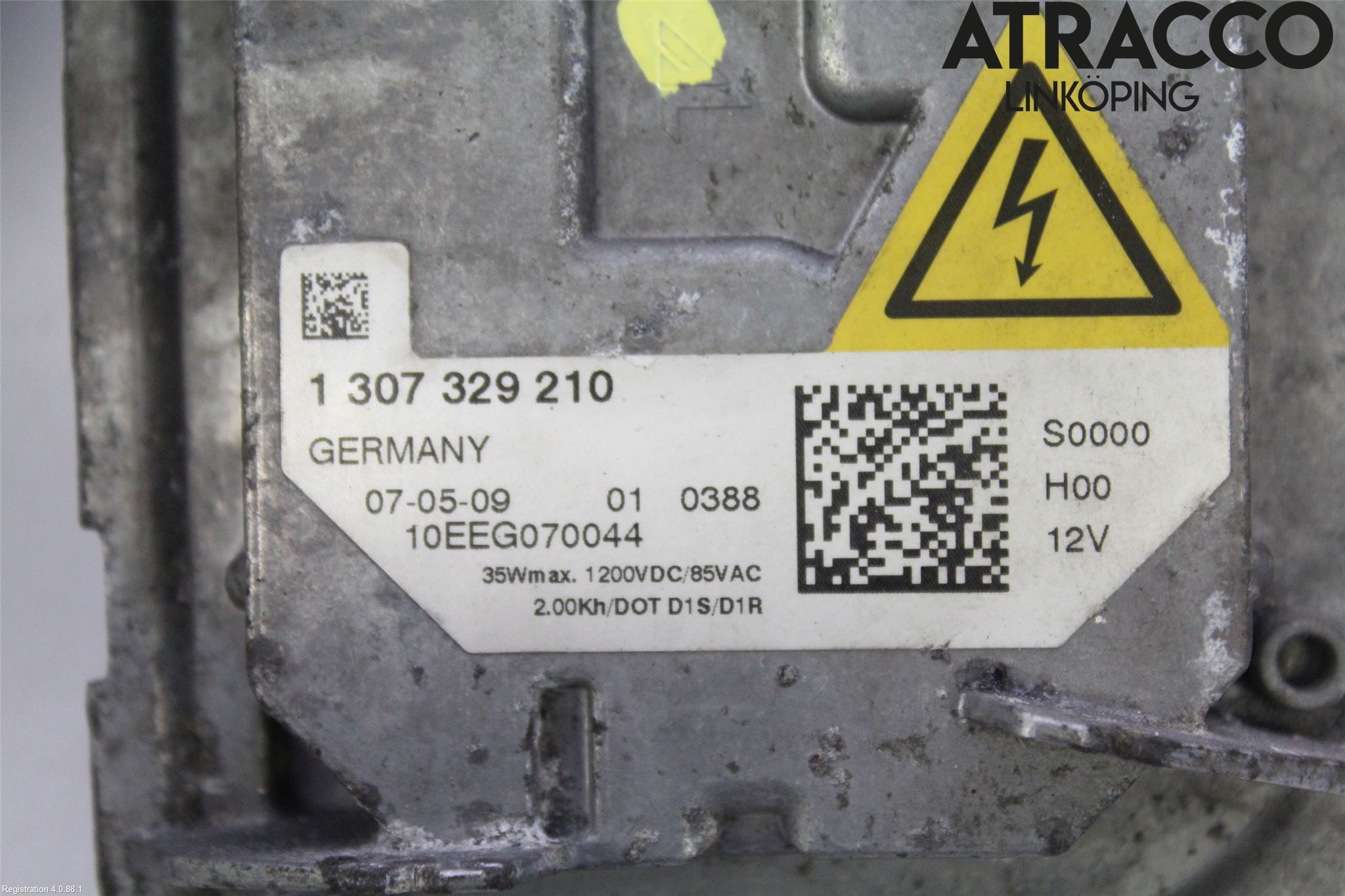 Volvo V50 08-12 Styrenhet Strålkastare