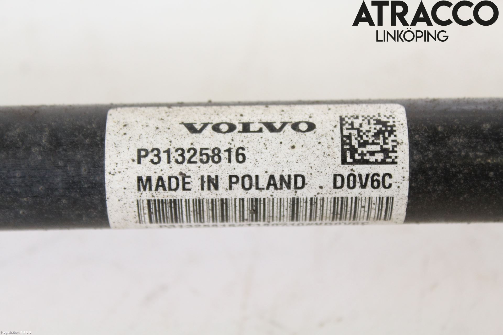 Volvo XC60 18- Drivaxel Bak Vänster