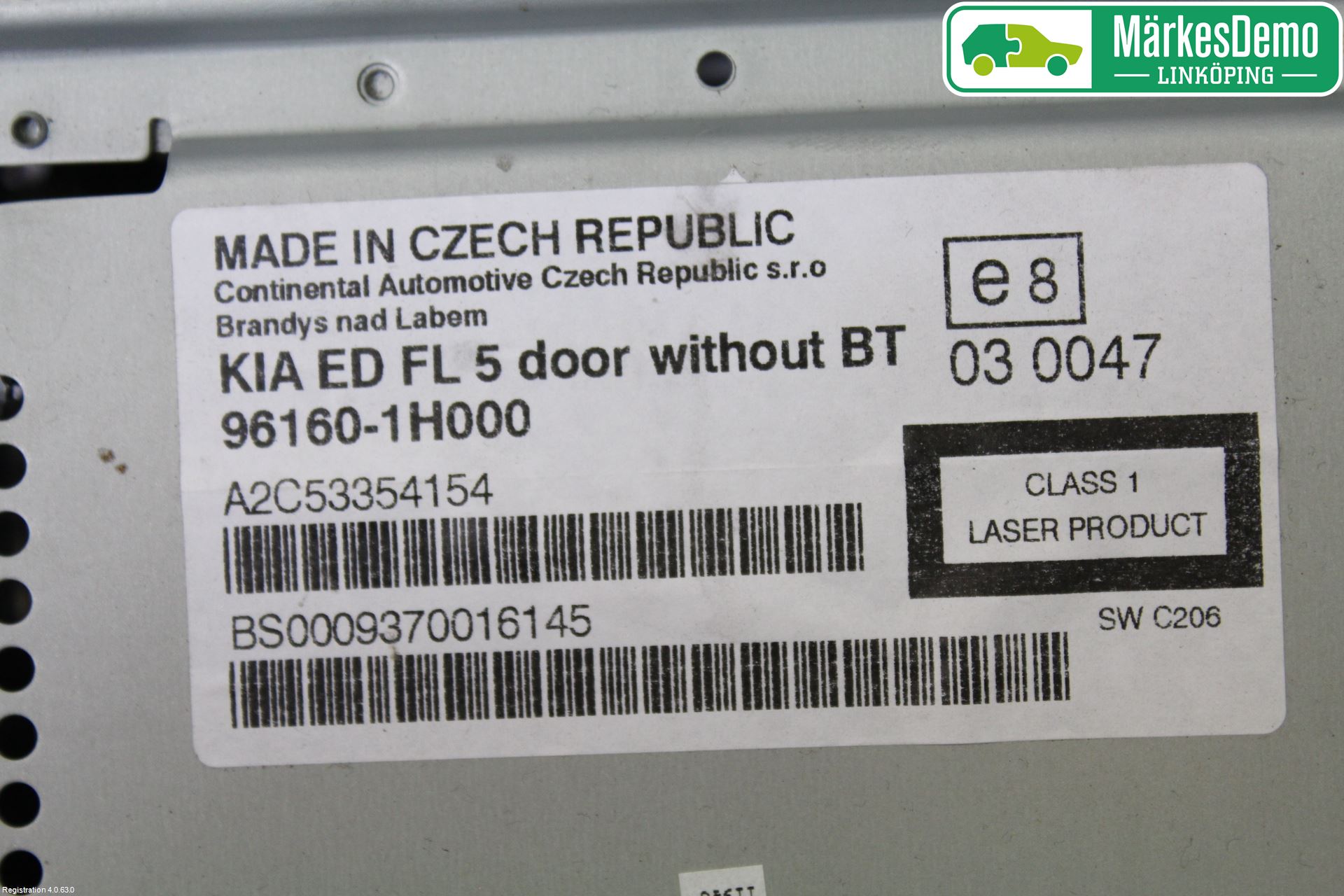 Kia CEED 06-12 Cd Radio - Multimediapanel