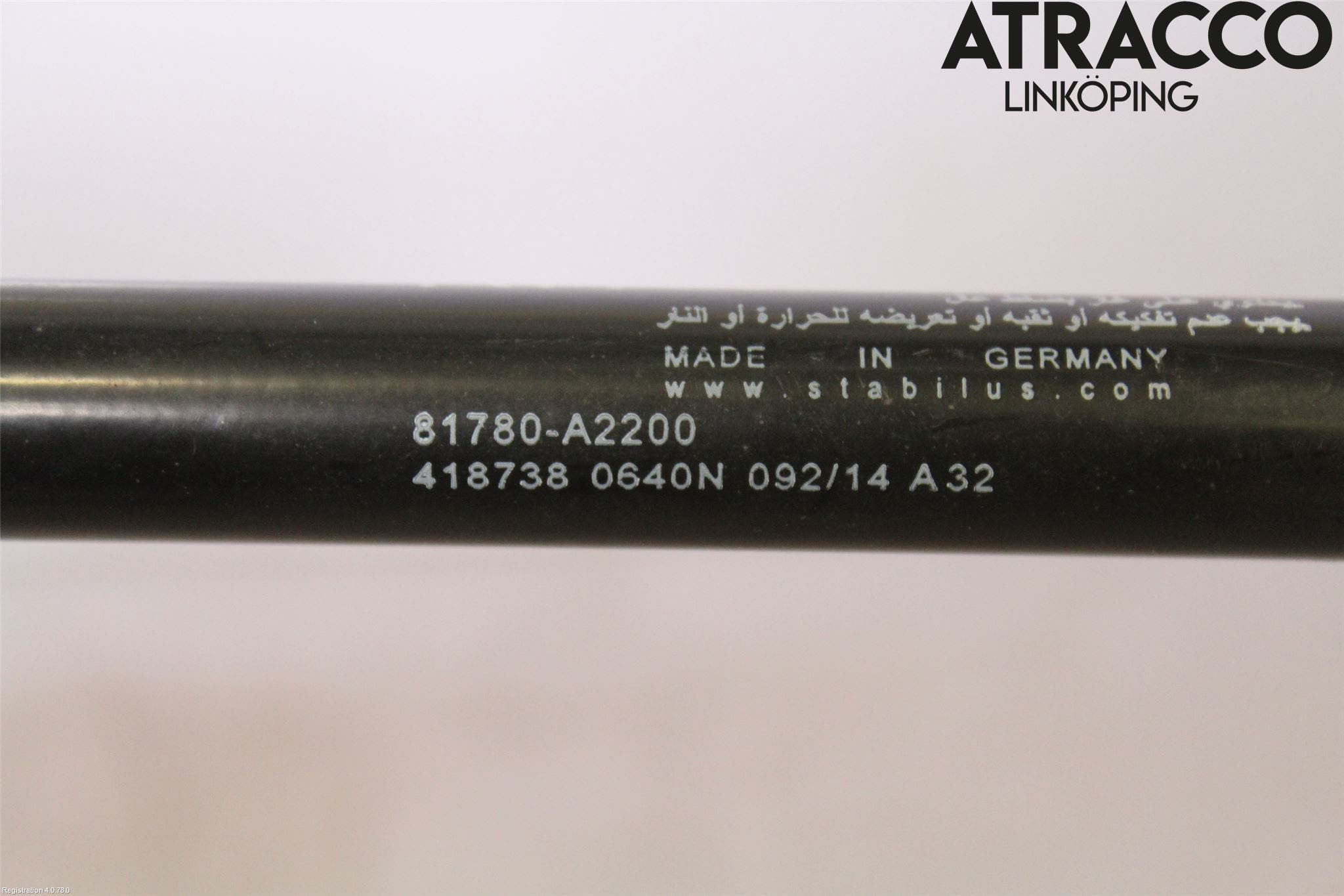 Kia CEED 12-18 Gasfjäder Baklucka