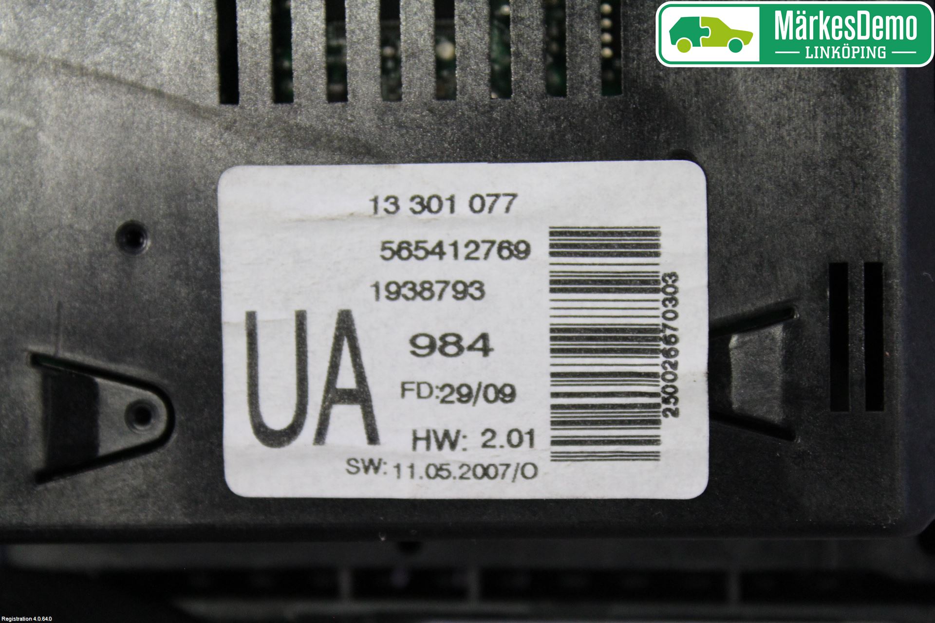 Opel ASTRA H 04-12 Färddator