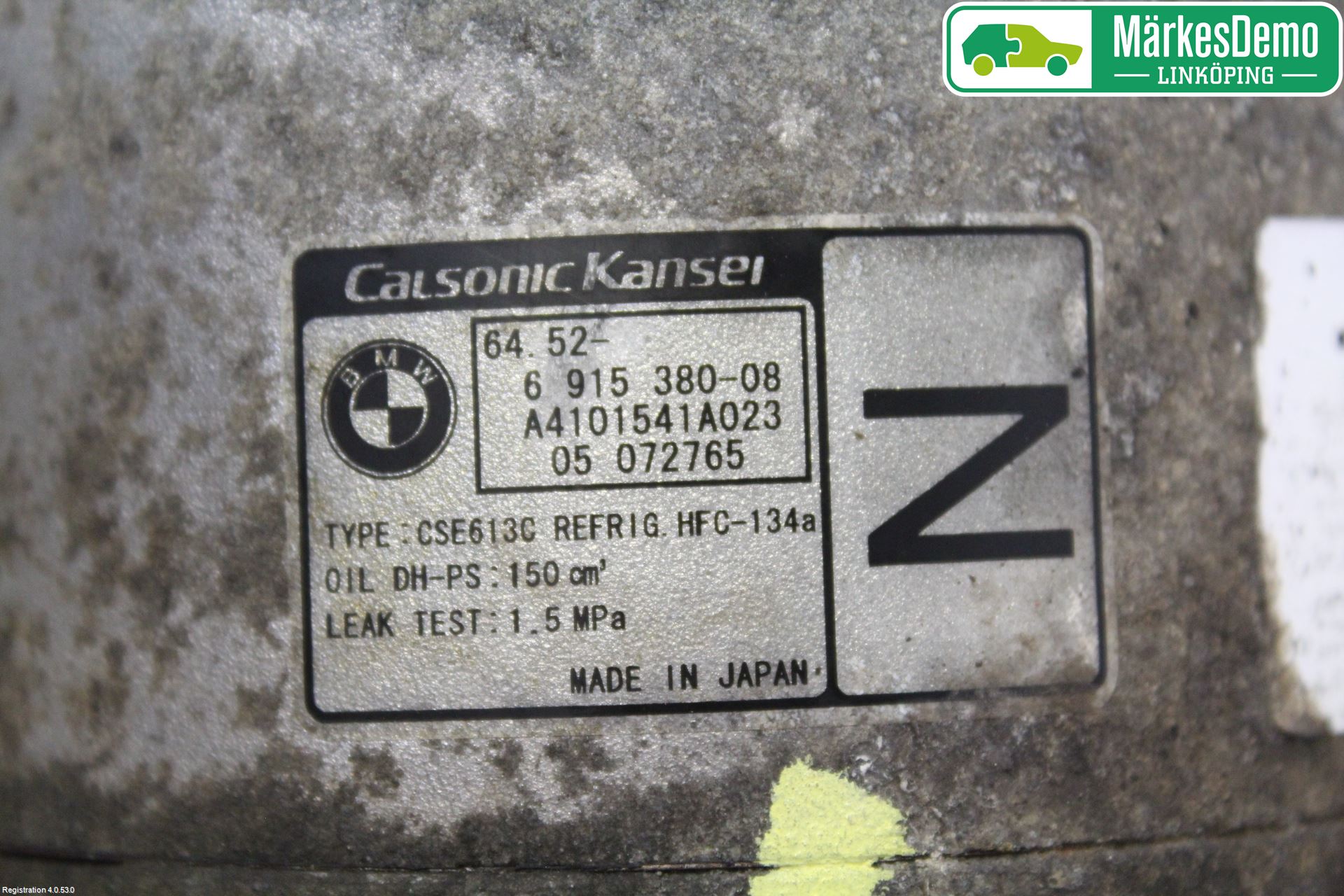 BMW 3 E90/91 SED/TOU 05-12 Ac Kompressor