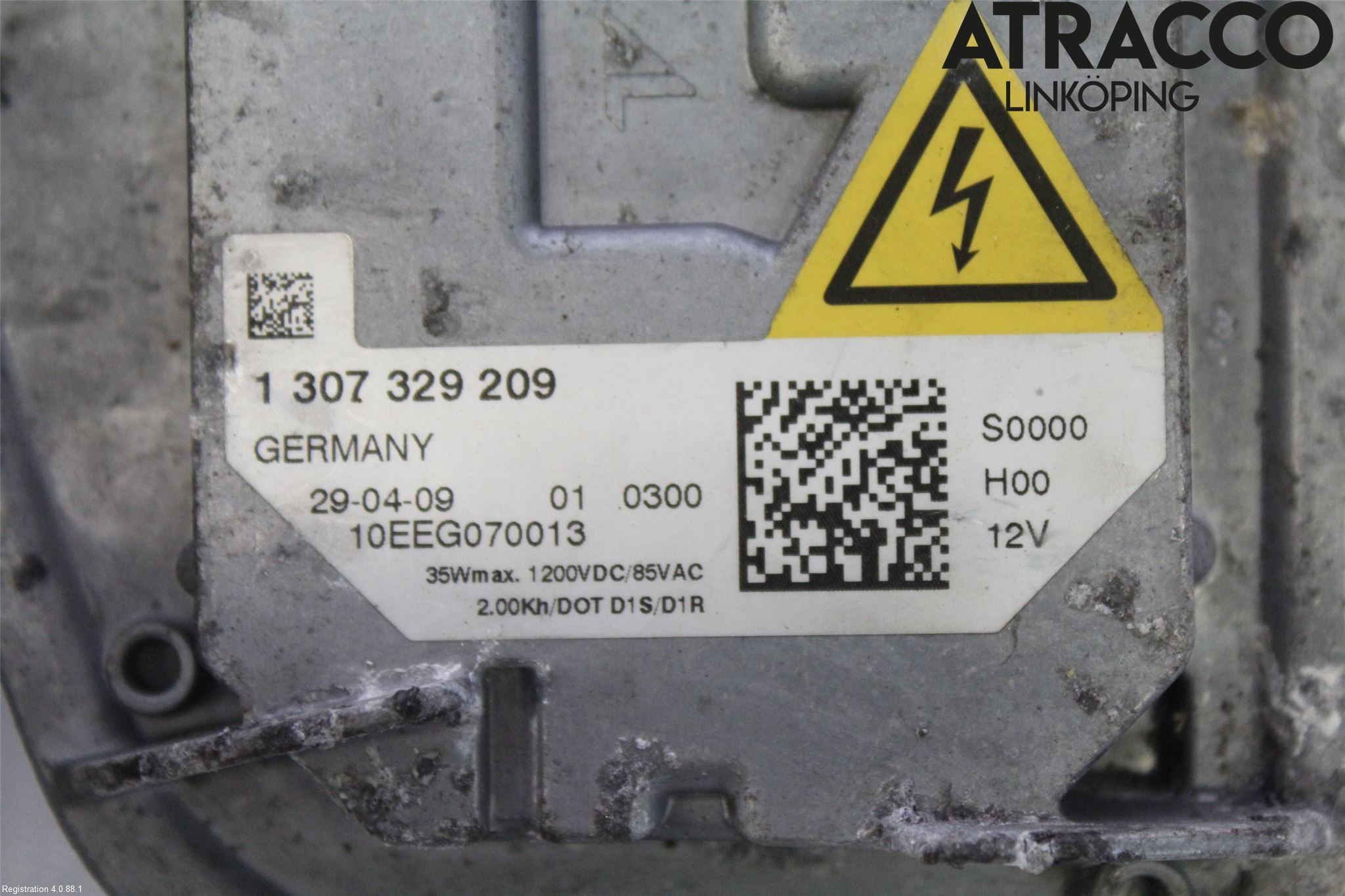 Volvo V50 08-12 Styrenhet Strålkastare