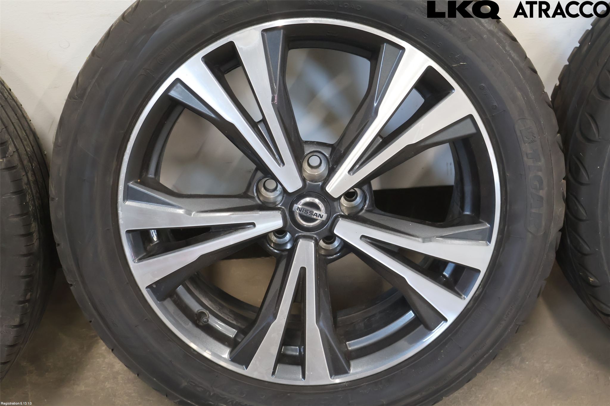 Nissan QASHQAI 17-21 Sommardäck Alumfälg 4St