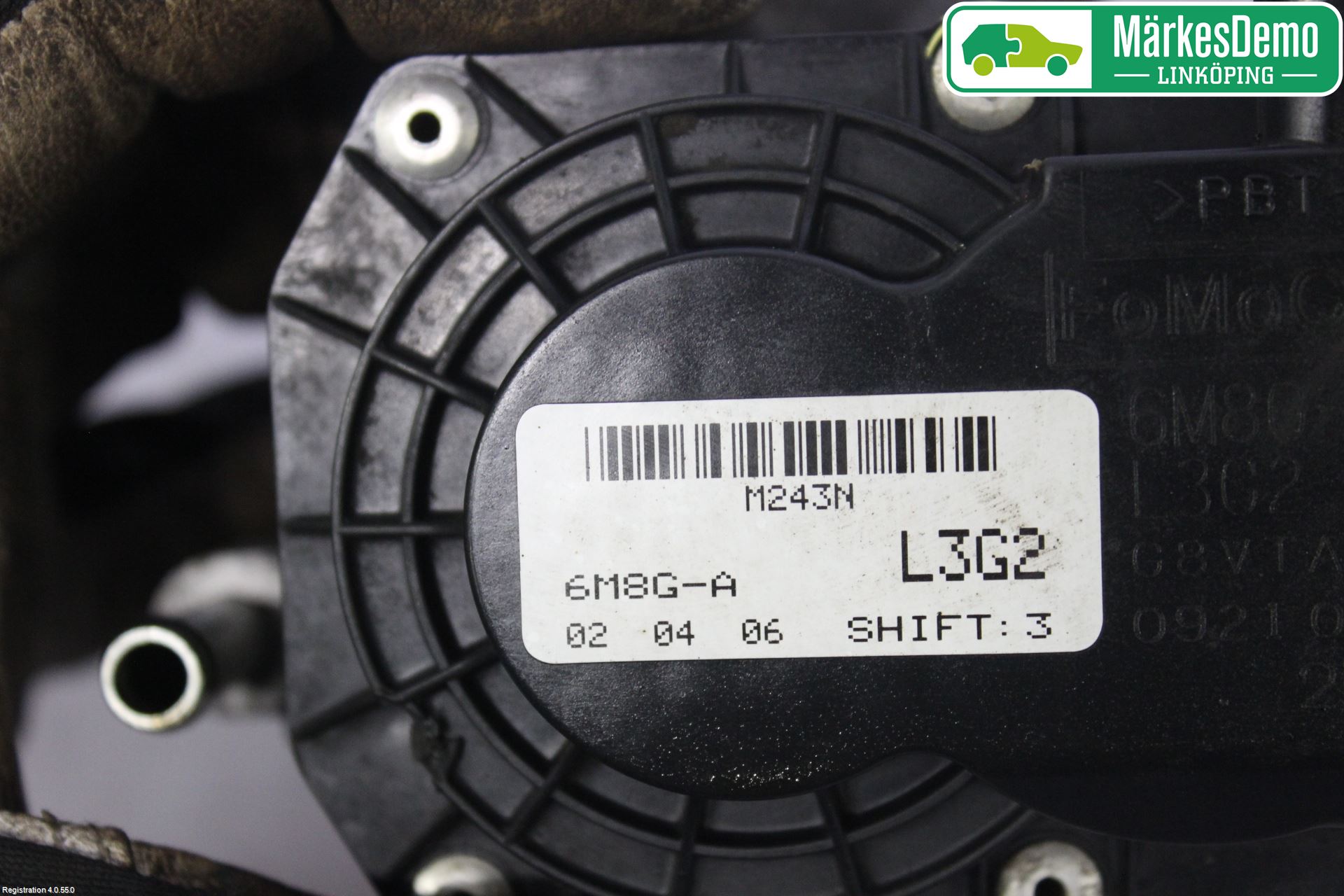 Mazda 6 02-08 Injspjällhus