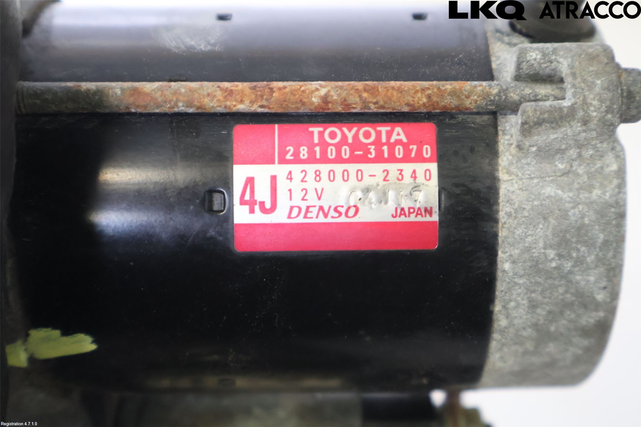 Lexus IS 220d/250/350 06-13 Startmotor