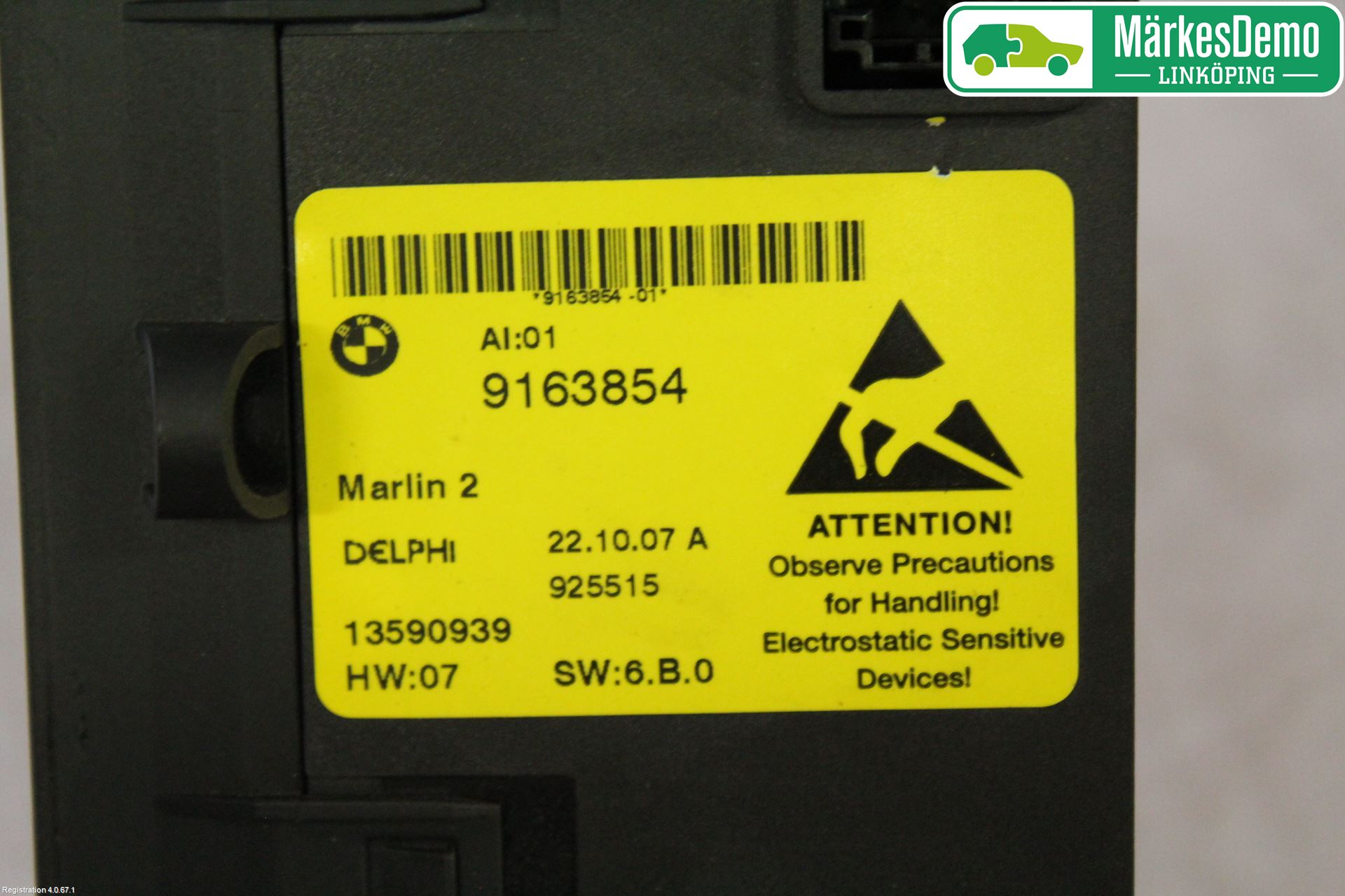 BMW 6 E63/64    02-10 Strömställare Stolvärme