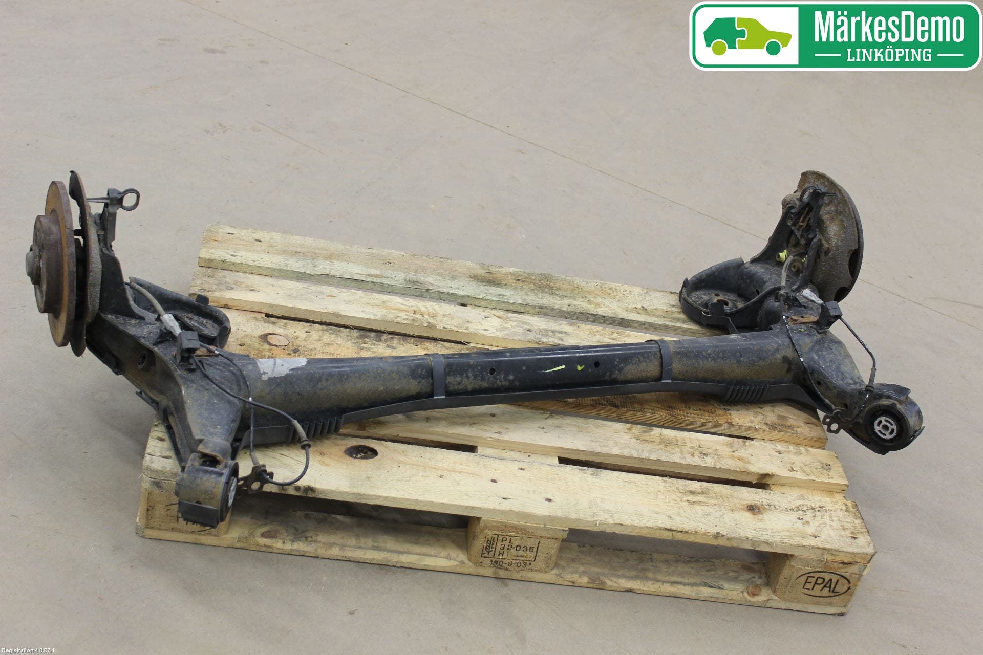 Peugeot PARTNER 16-18 Bakaxel