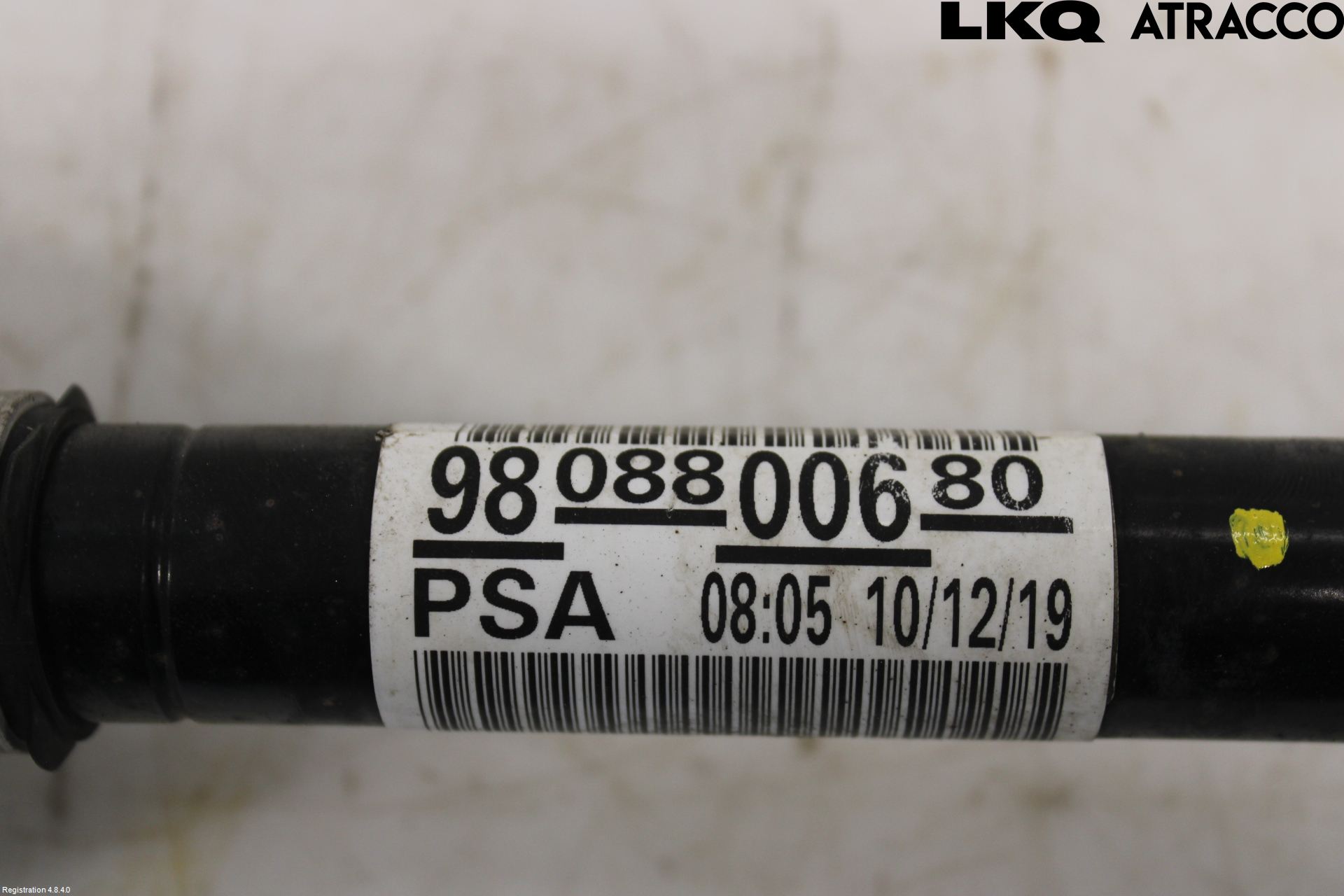 Citroen C3 AIRCROSS 18-23 Drivaxel Fram Vänster