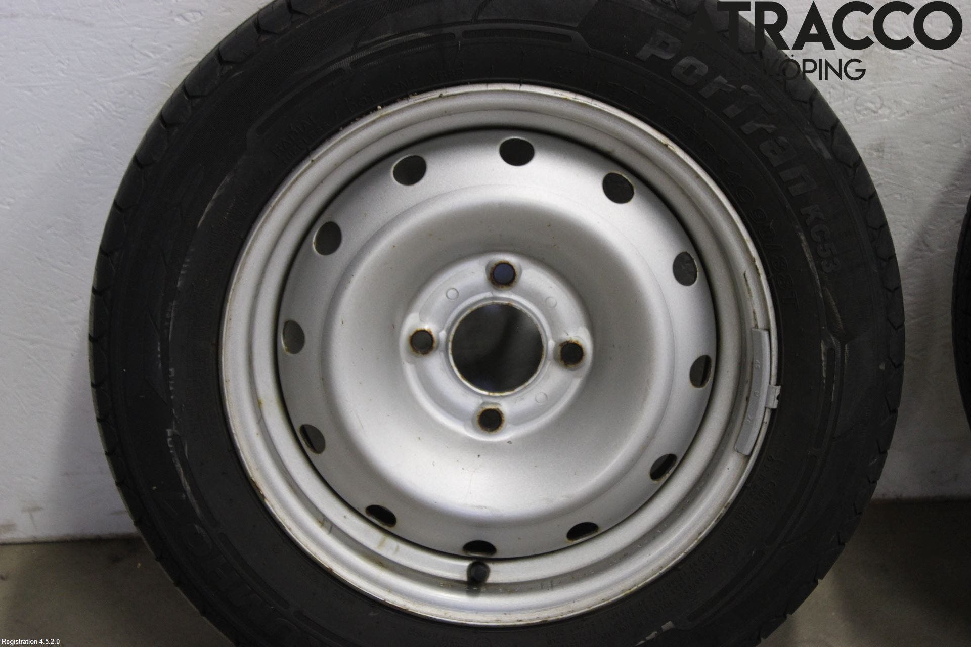 Citroen BERLINGO  03-07 Sommardäck Plåtfälg 4St