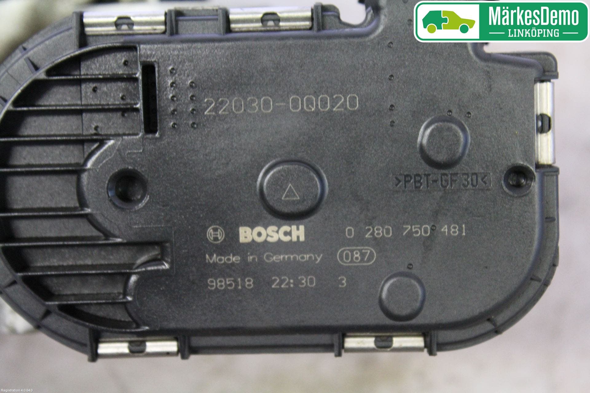 Citroen C1 06-13 Injspjällhus