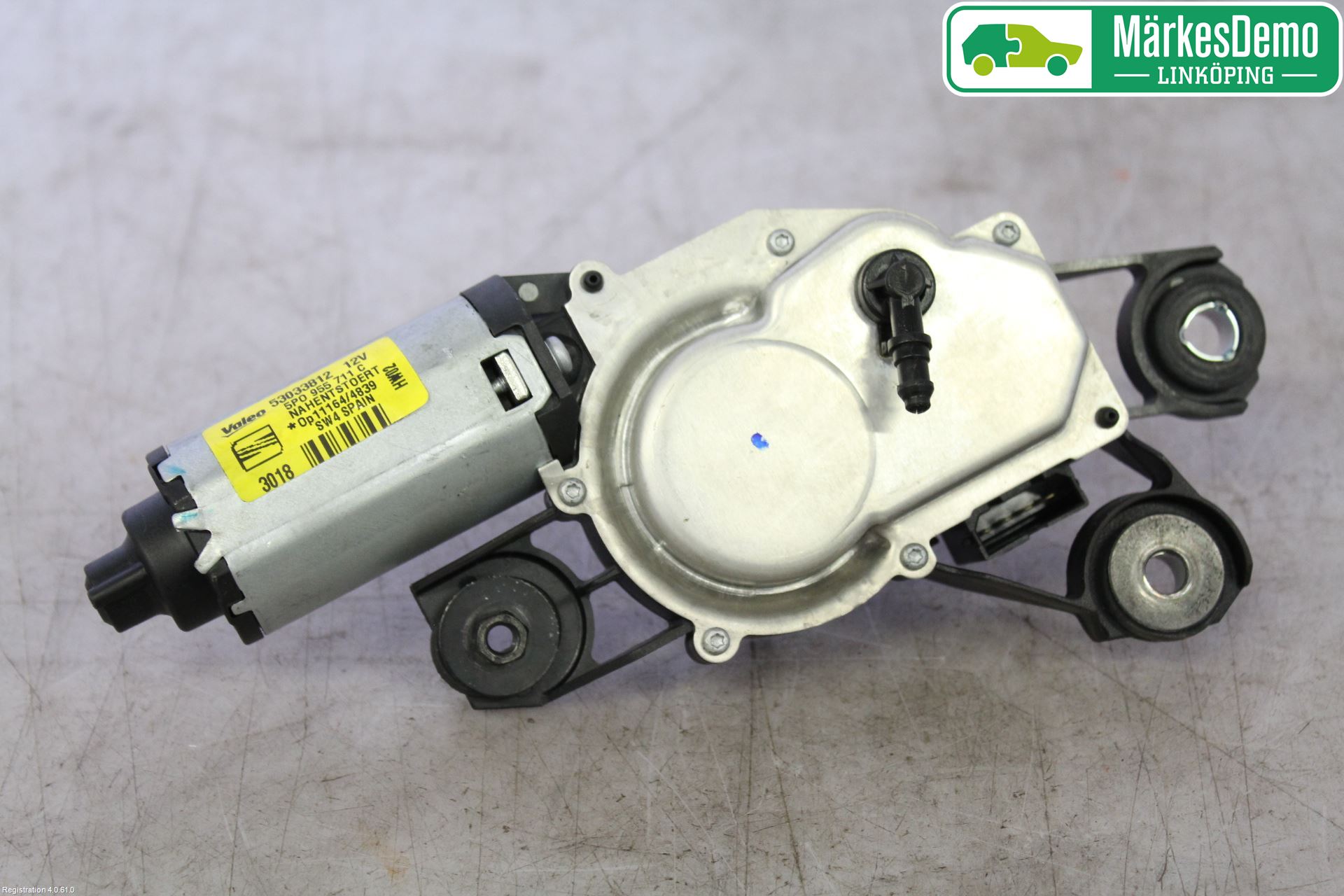 Seat LEON 06-12 Torkarmotor Baklucka