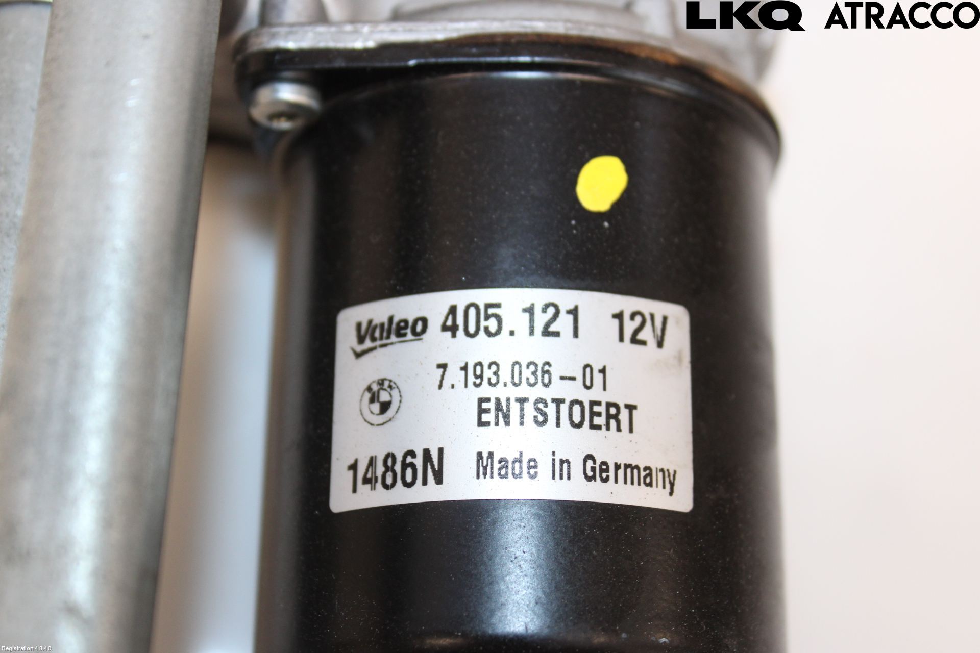 BMW 1 E87/81 5D/3D 03-11 Torkarmekanism Vindruta