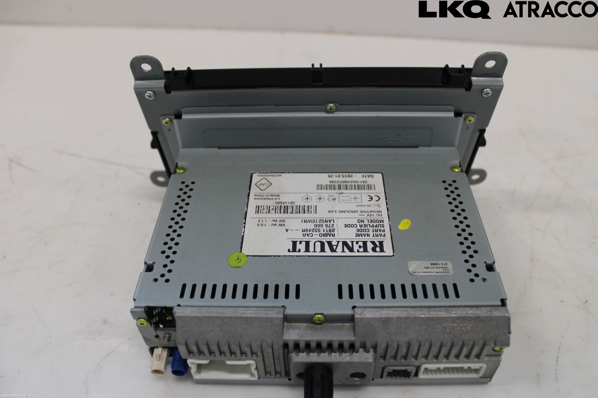 Renault CLIO IV 12-16 Multifunktionsdisplay