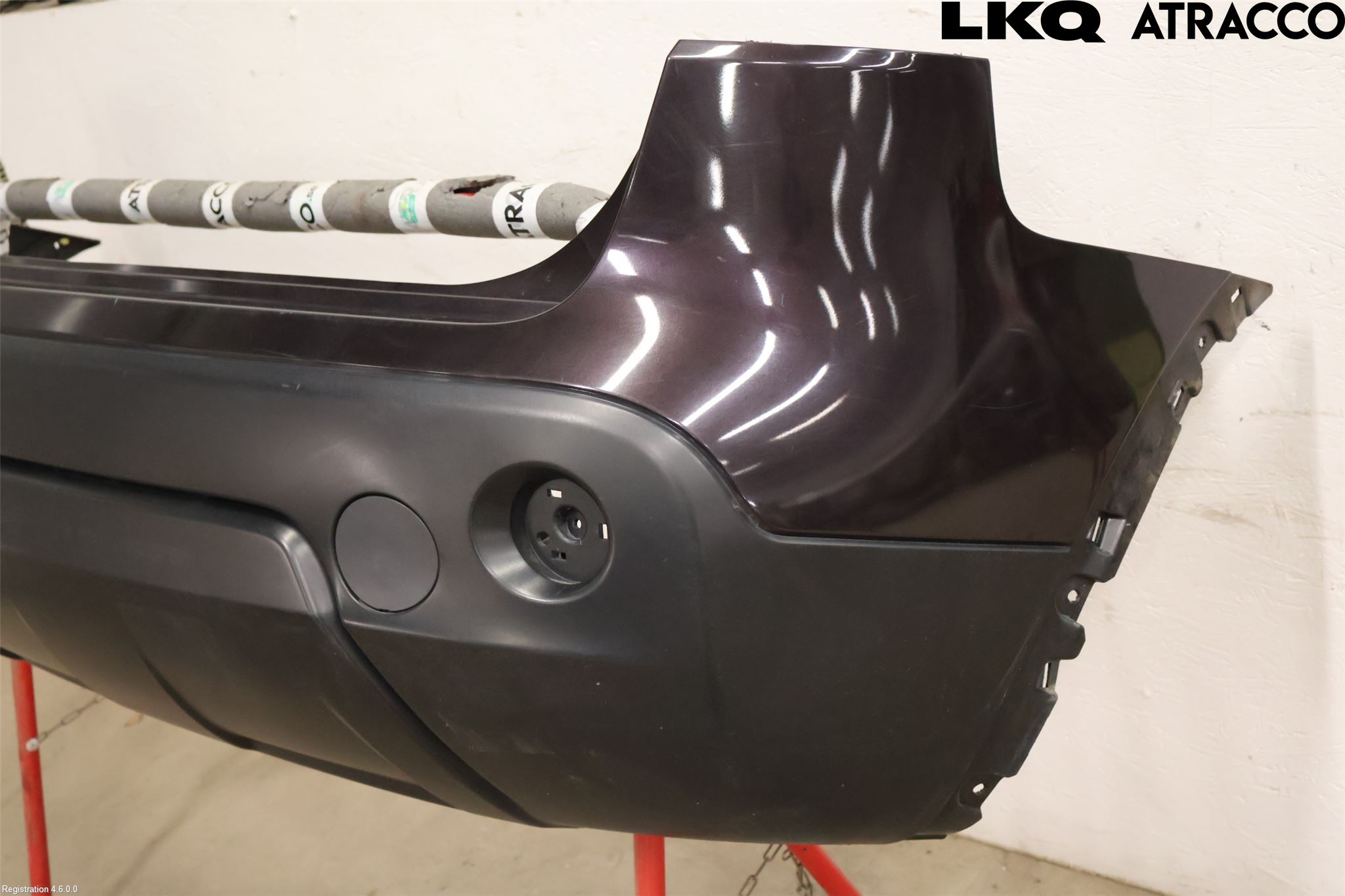 Nissan QASHQAI 10-14 Stötfångarbeklädnad Bak