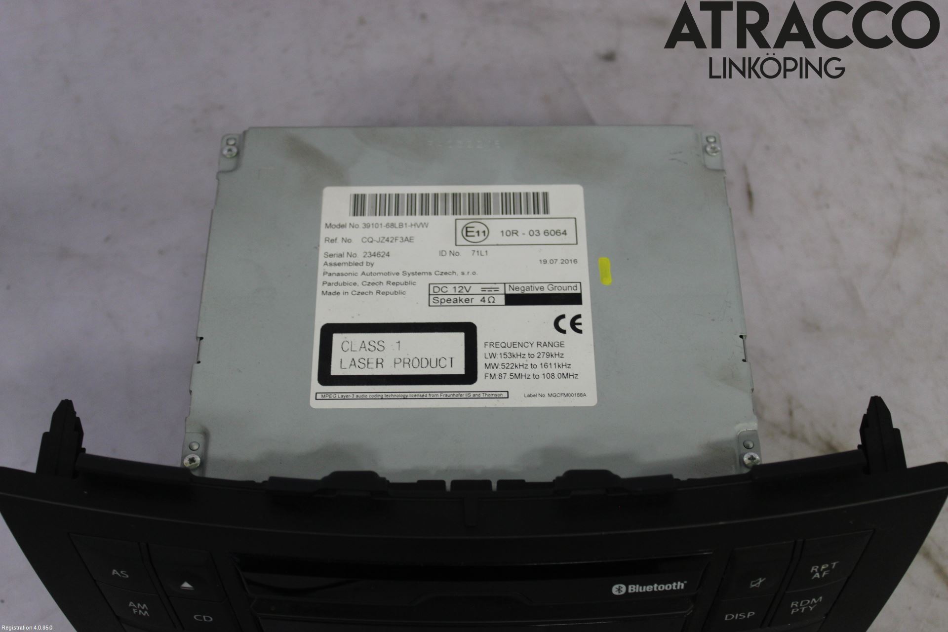 Suzuki SWIFT 11-16 Cd Radio - Multimediapanel