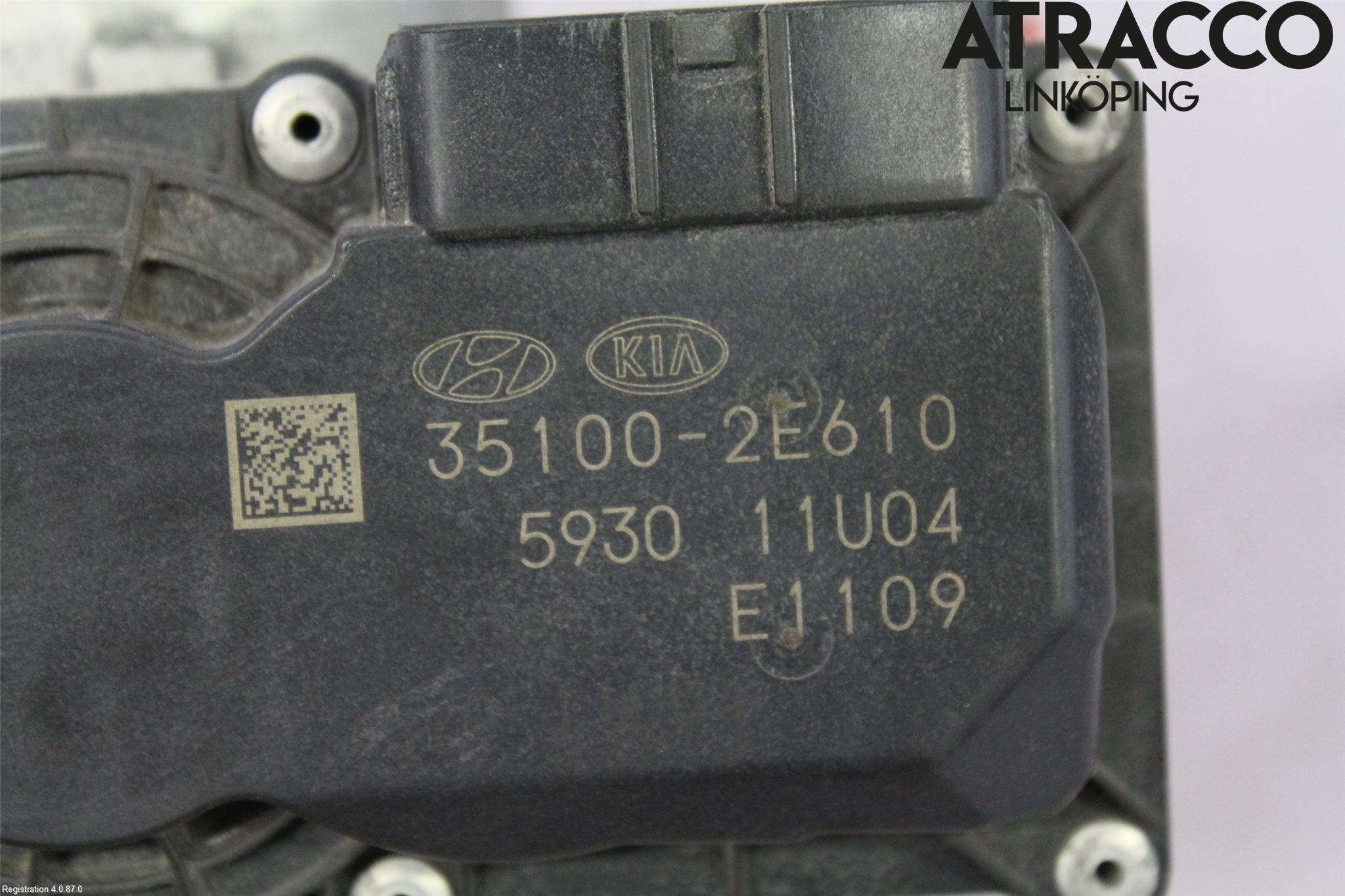 Kia OPTIMA 16-20 Injspjällhus