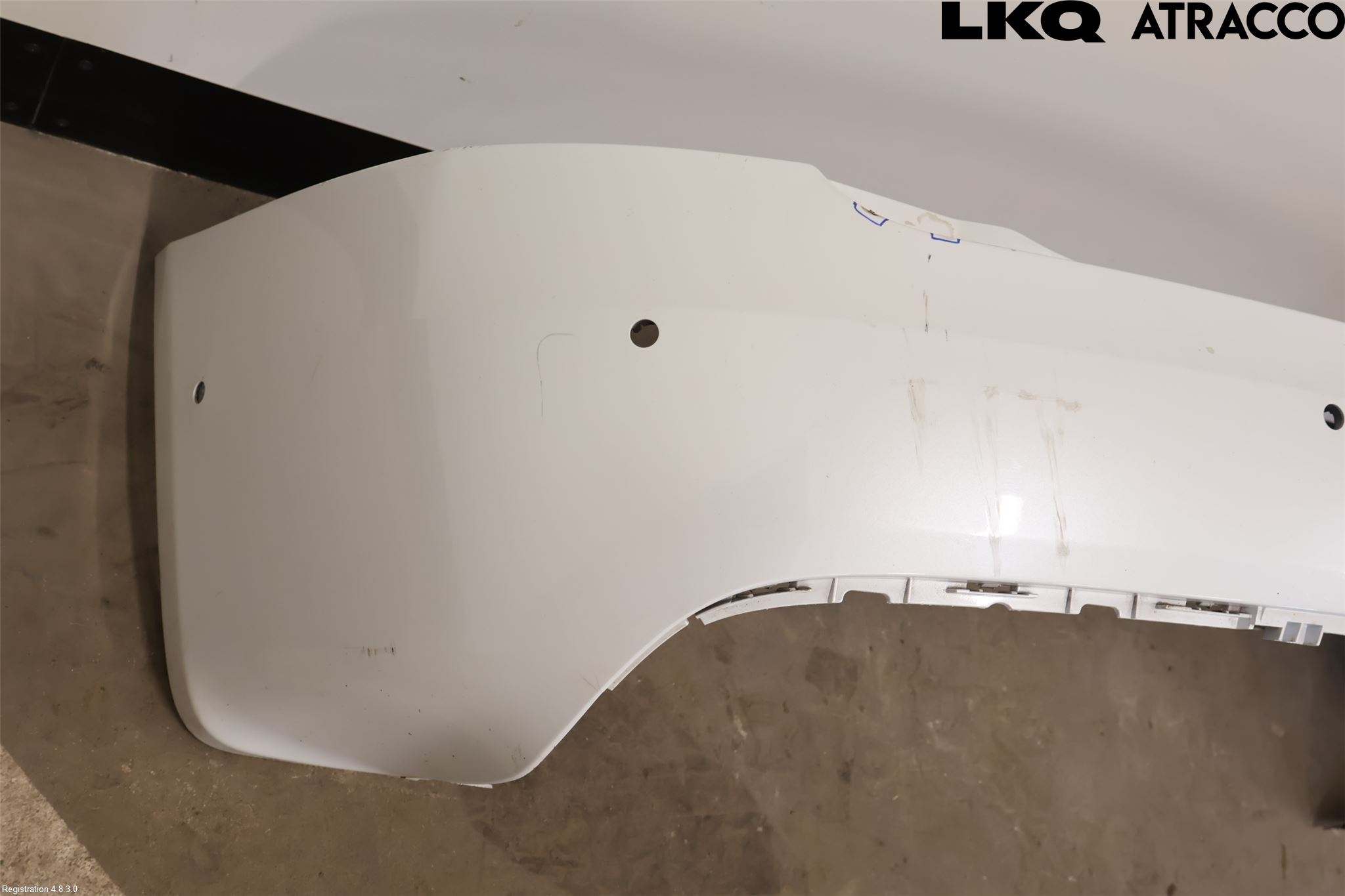 Tesla MODEL S 13- Stötfångarbeklädnad Bak