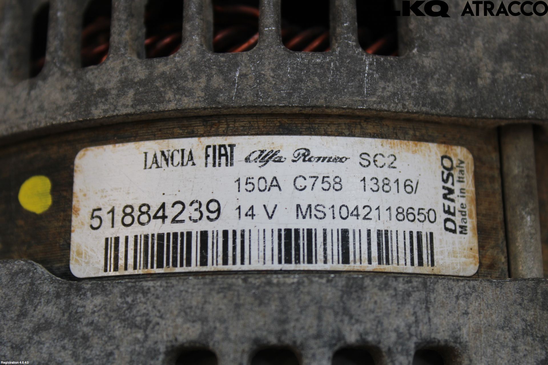 Fiat 500X 15- Generator