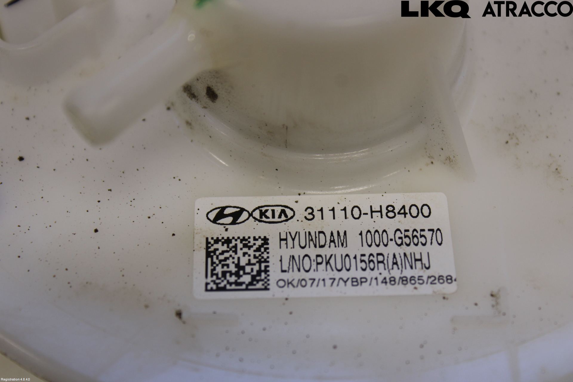 Kia STONIC 18->> Bränslepump El