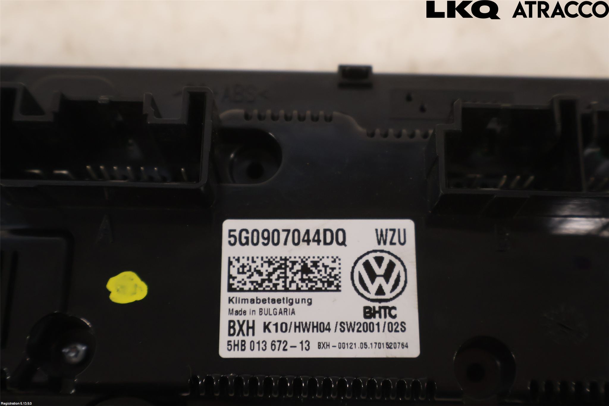 Volkswagen VW PASSAT 15-19 Ac Styrenhet Ac Manöveren