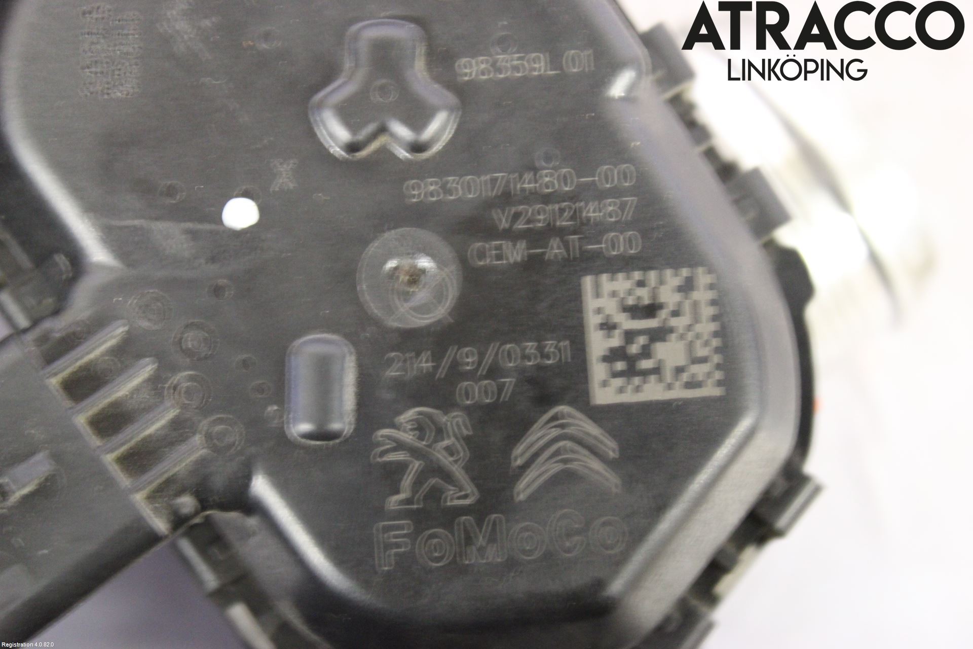 Peugeot PARTNER/E-PARTNER 19- Injspjällhus